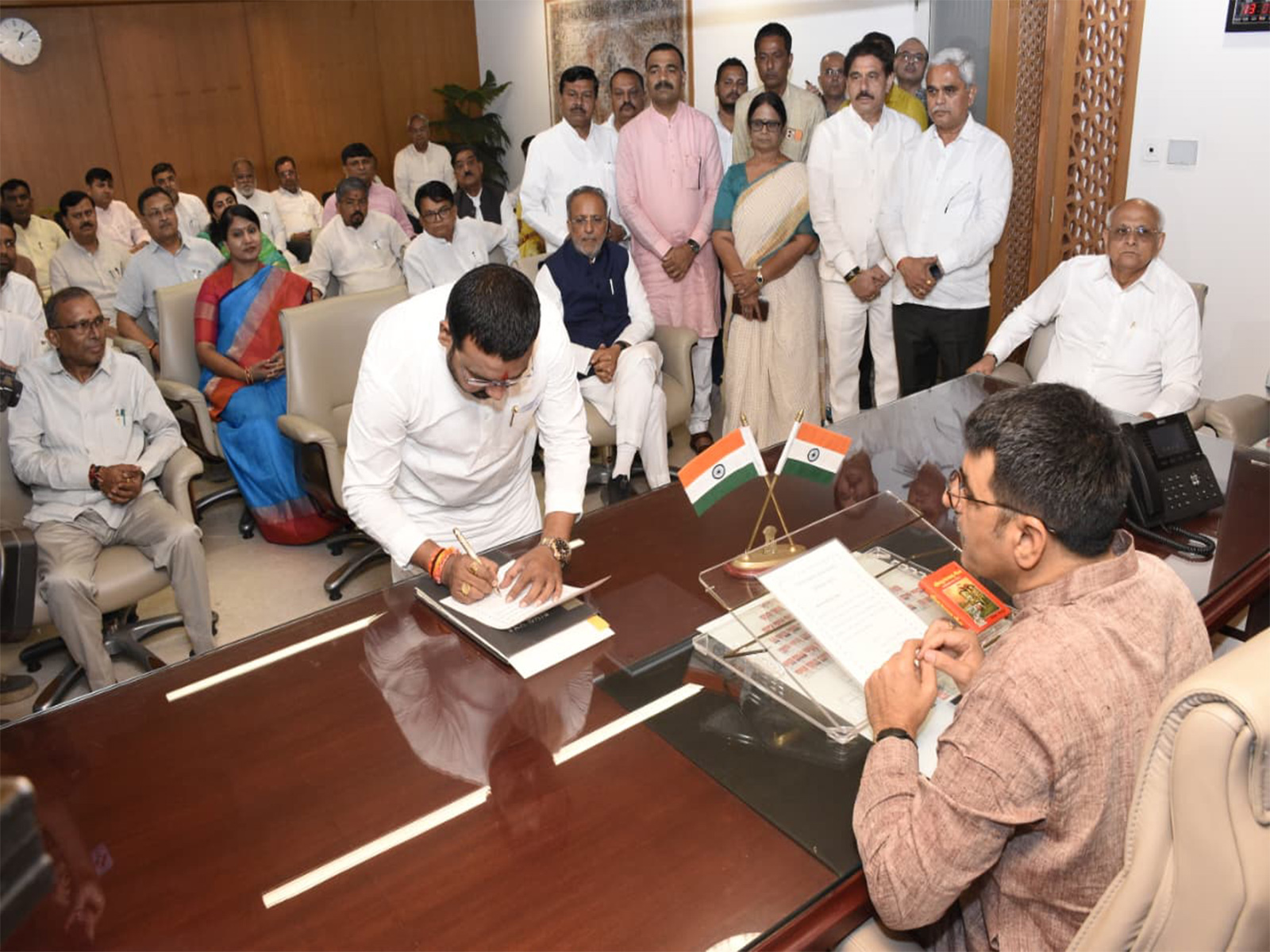 Umreth MLA Harshad Parmar (Photo/Gujarat CMO)