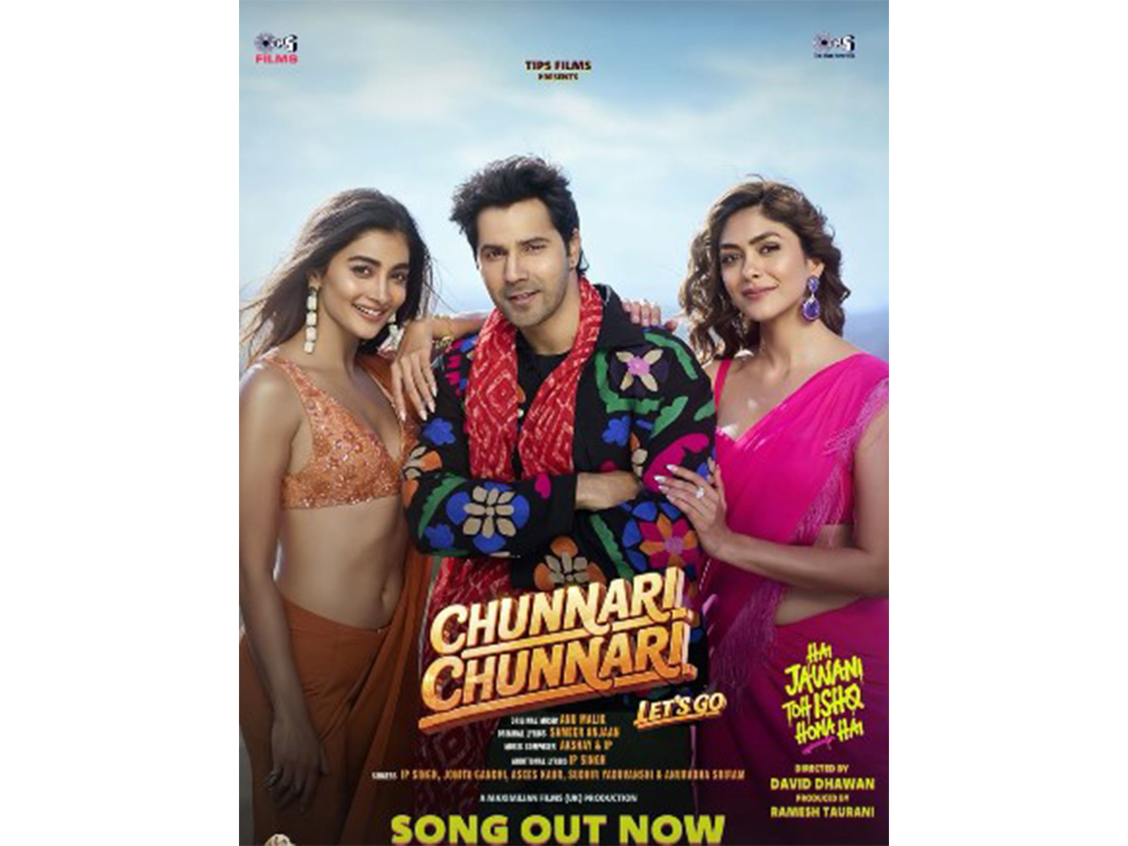 Poster of Chunnari Chunnari song (Image source: Instagram@varundvn)