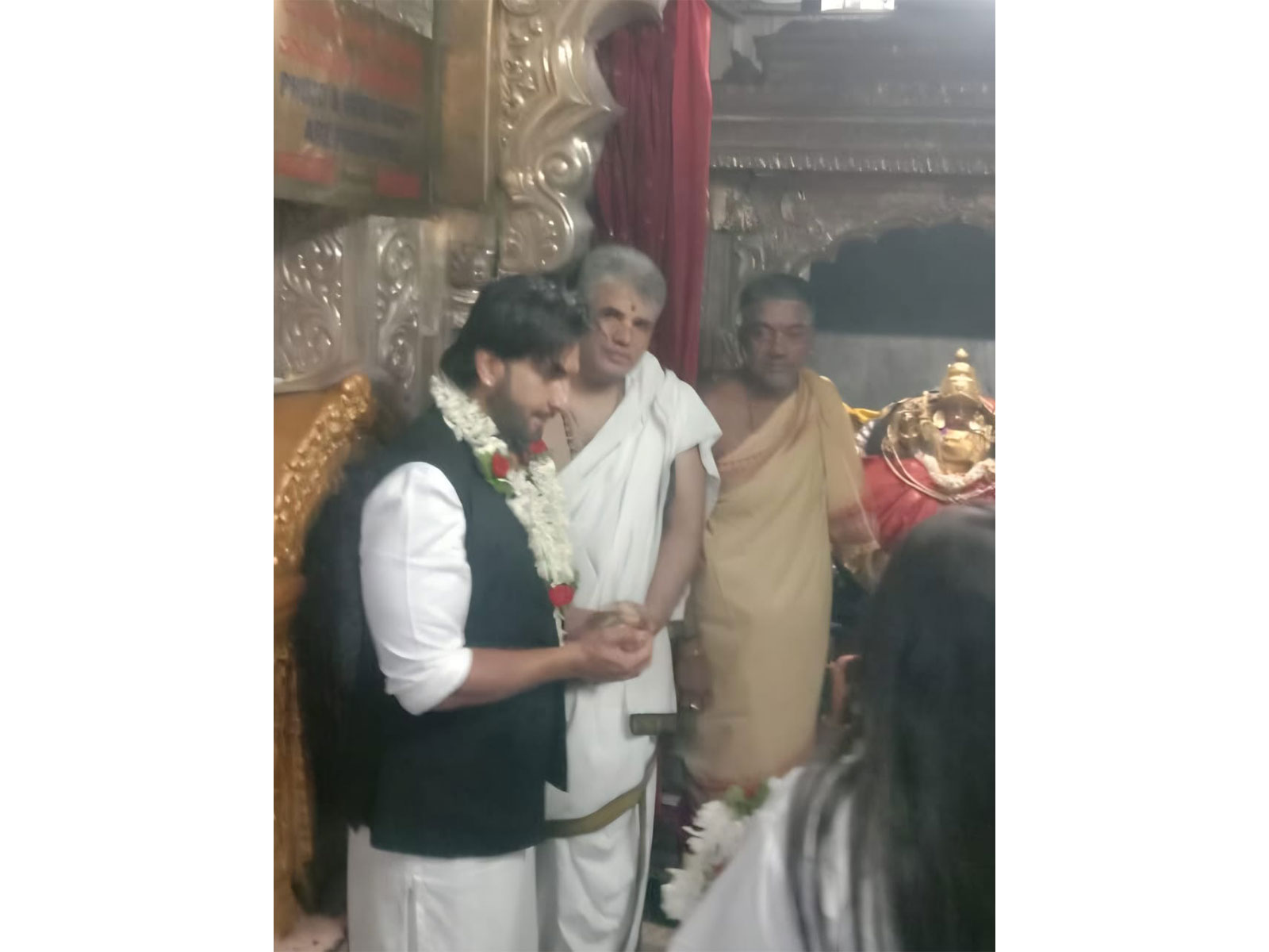 Ranveer Singh (Image source: Temple officials)