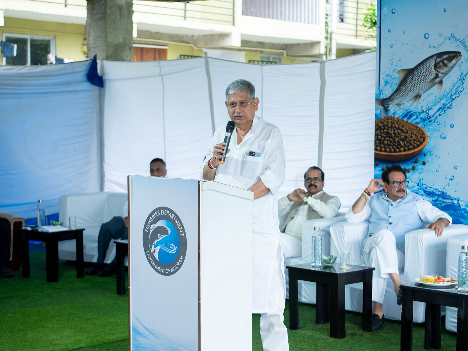Union Minister Rajiv Ranjan Singh (Photo: @FisheriesGoI/X)