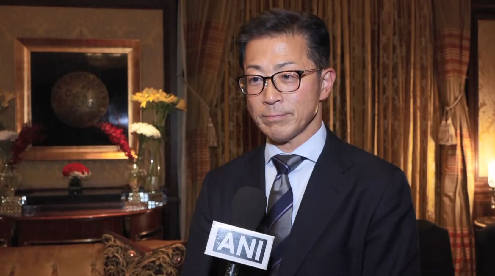 Director General for Press and Public Diplomacy at the Japanese Foreign Ministry, Kitamura Toshihiro (Photo/ANI)