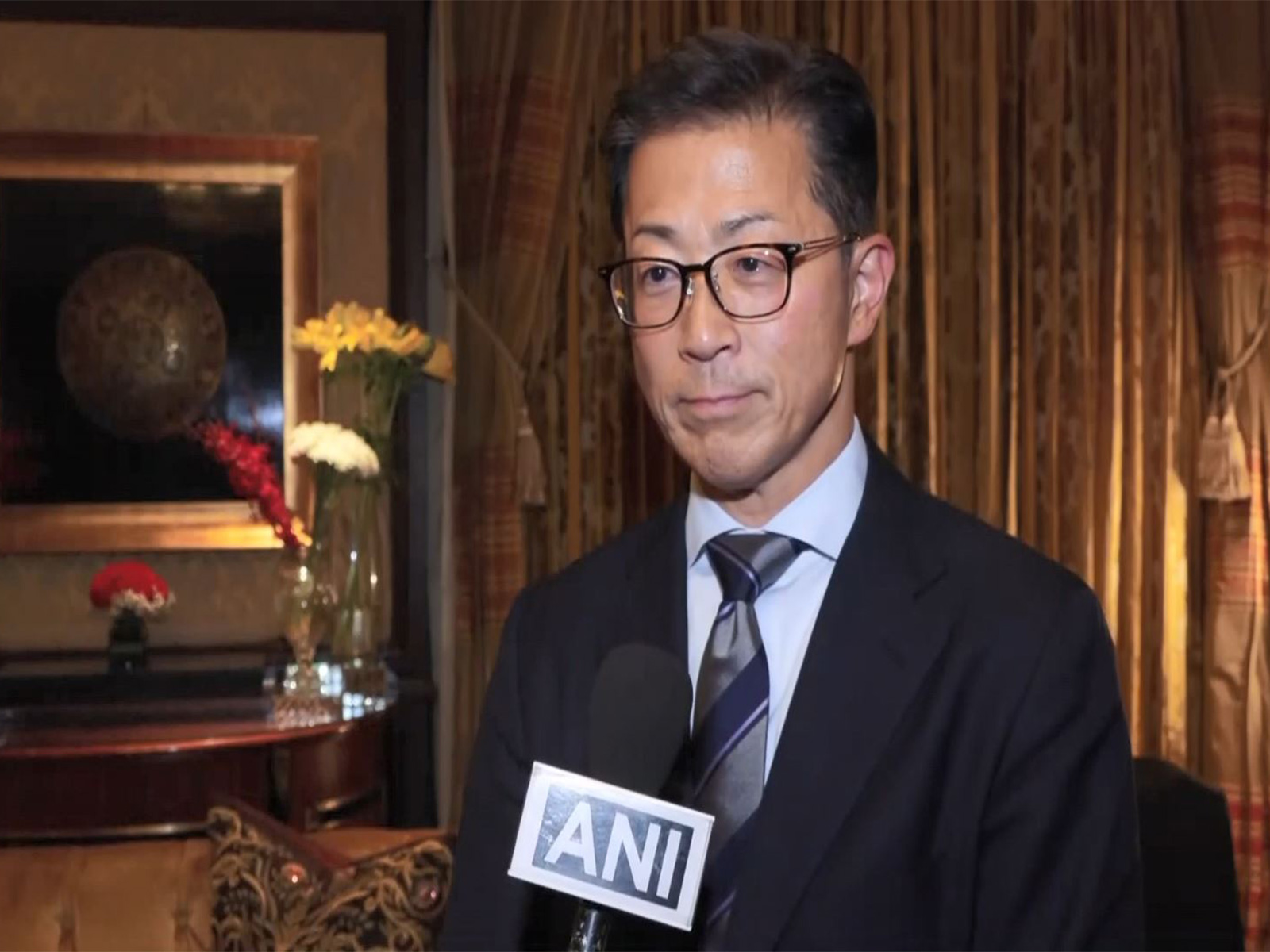Director General for Press and Public Diplomacy at the Japanese Foreign Ministry, Kitamura Toshihiro (Photo/ANI)