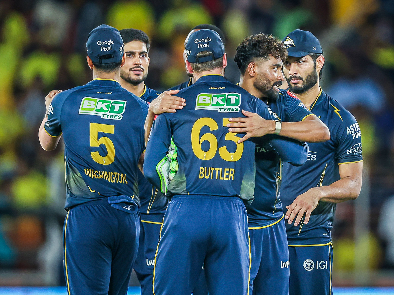 Gujarat Titans. (Photo: ANI)