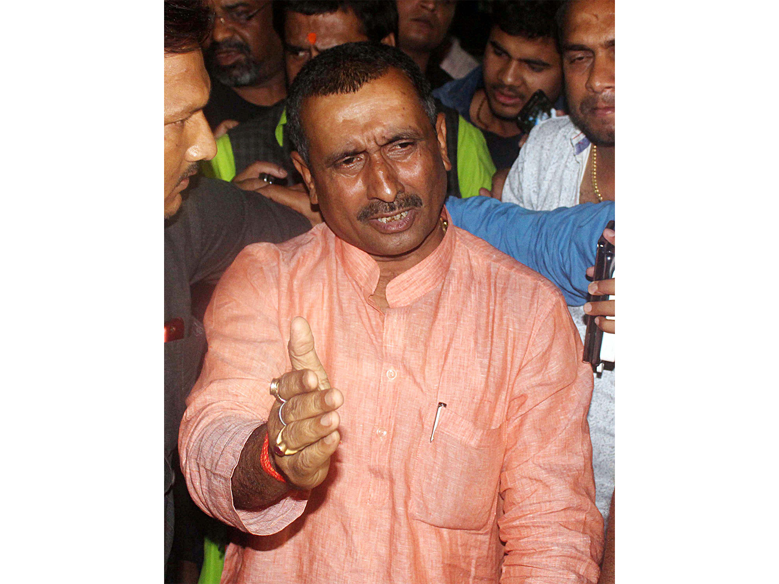 Unnao rape case convict Kuldeep Singh Sengar (File photo/ANI)