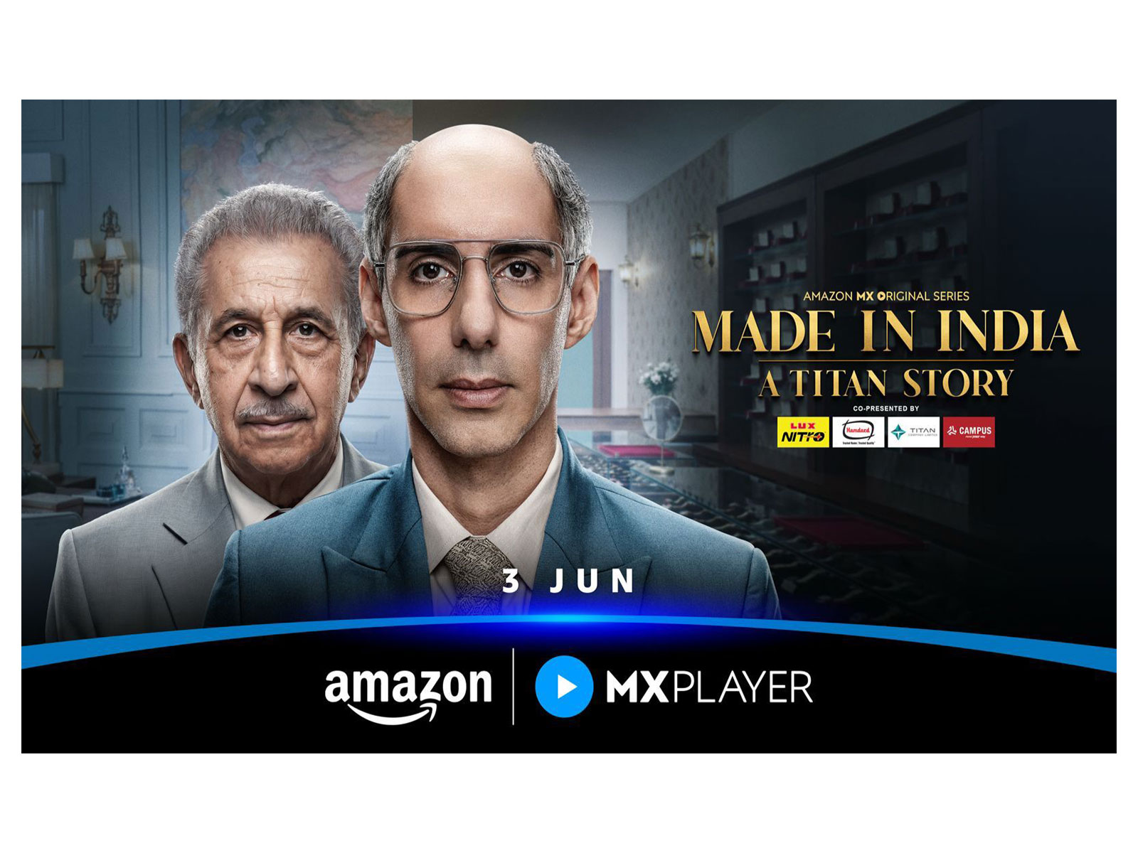 Poster of Made in India - A Titan Story (Image source: Amazon MX Player)