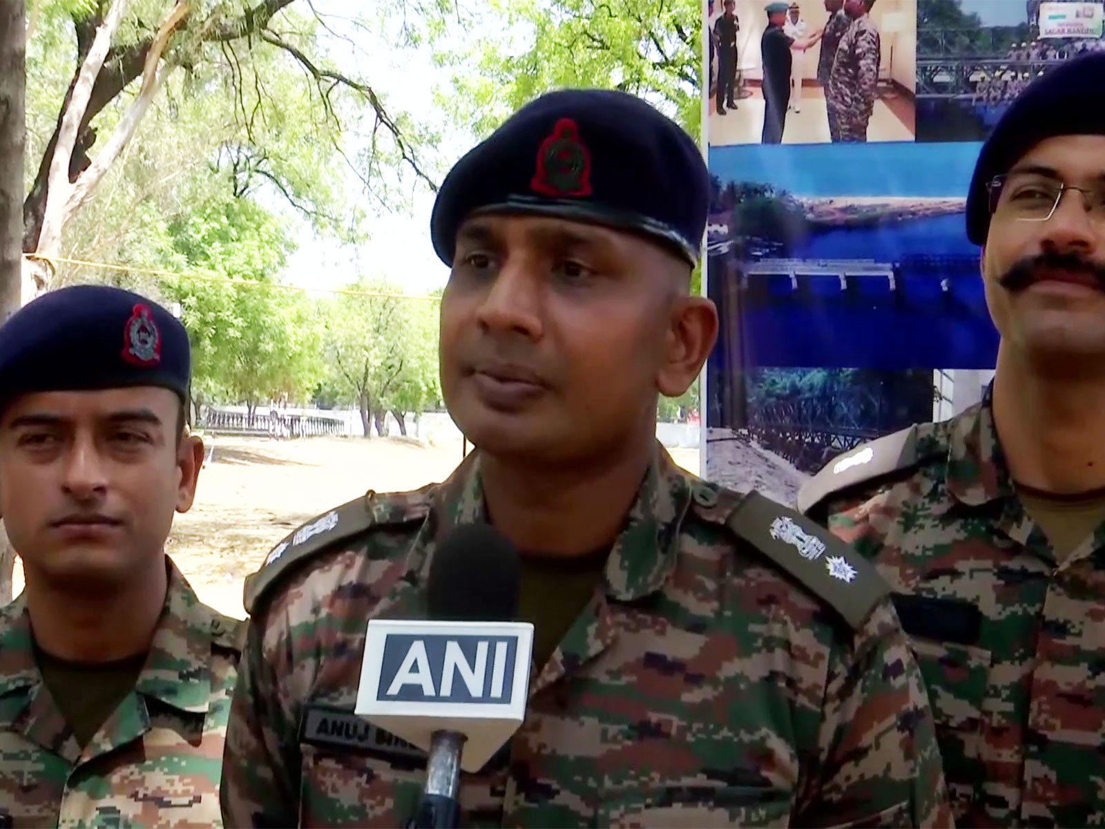 Commanding Officer Lieutenant Colonel Anuj Singh (Photo/ANI)