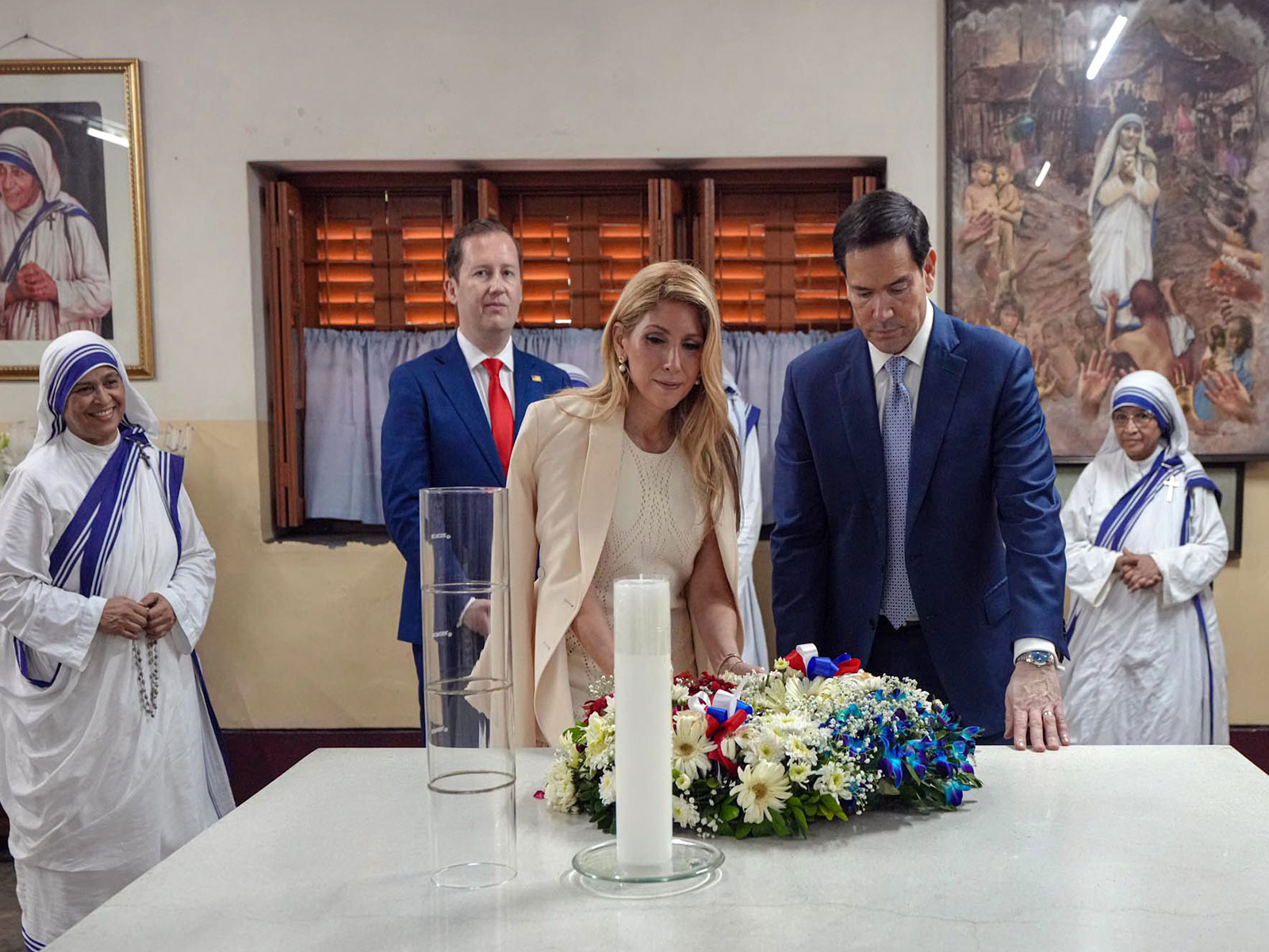 US Secretary of State Marco Rubio at Missionaries of Charity (Photo/X@SecRubio)