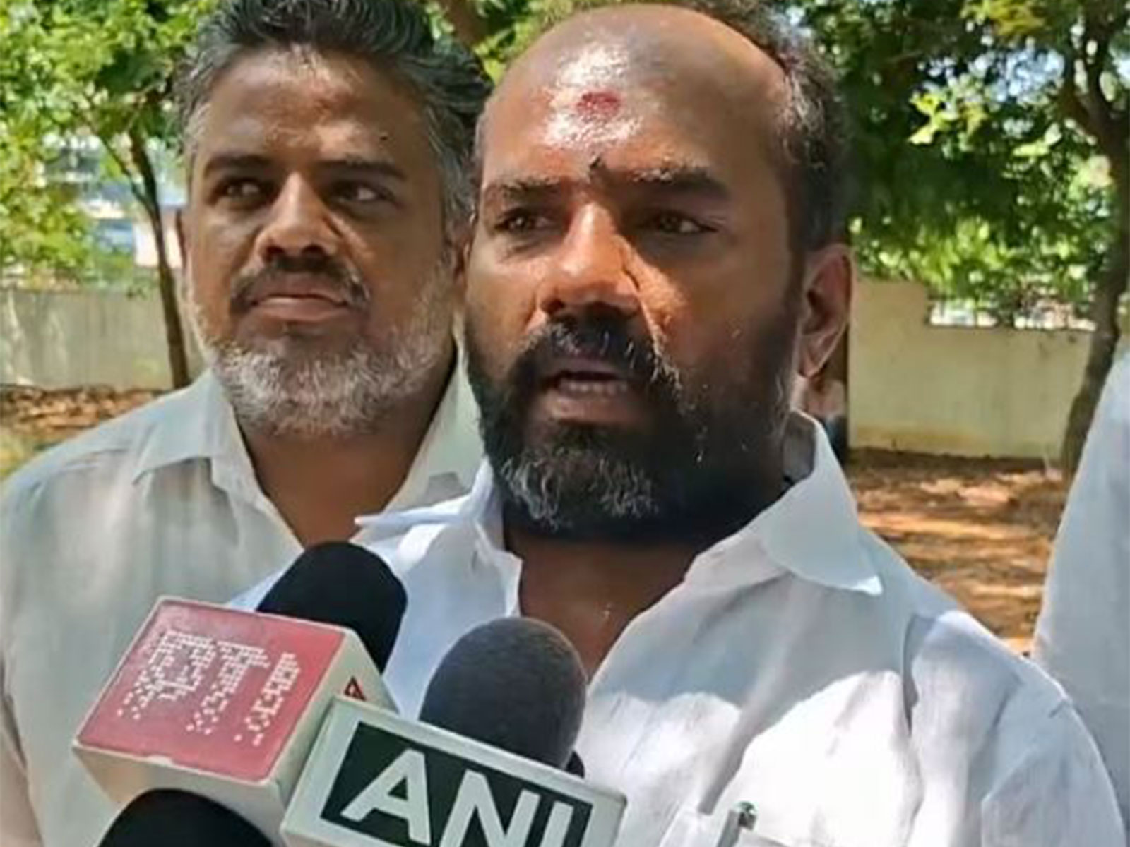 DMK IT Wing District Deputy Coordinator and advocate Murali Krishnan (Photo/ANI)