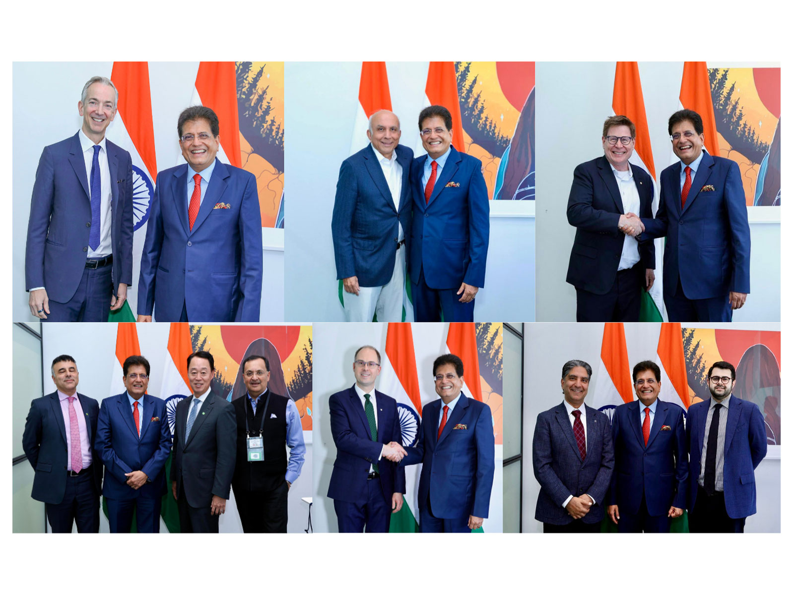 Piyush Goyal, Union Minister of Commerce and Industry meeting Canadian Corporate leaders (Photo/@PiyushGoyal)