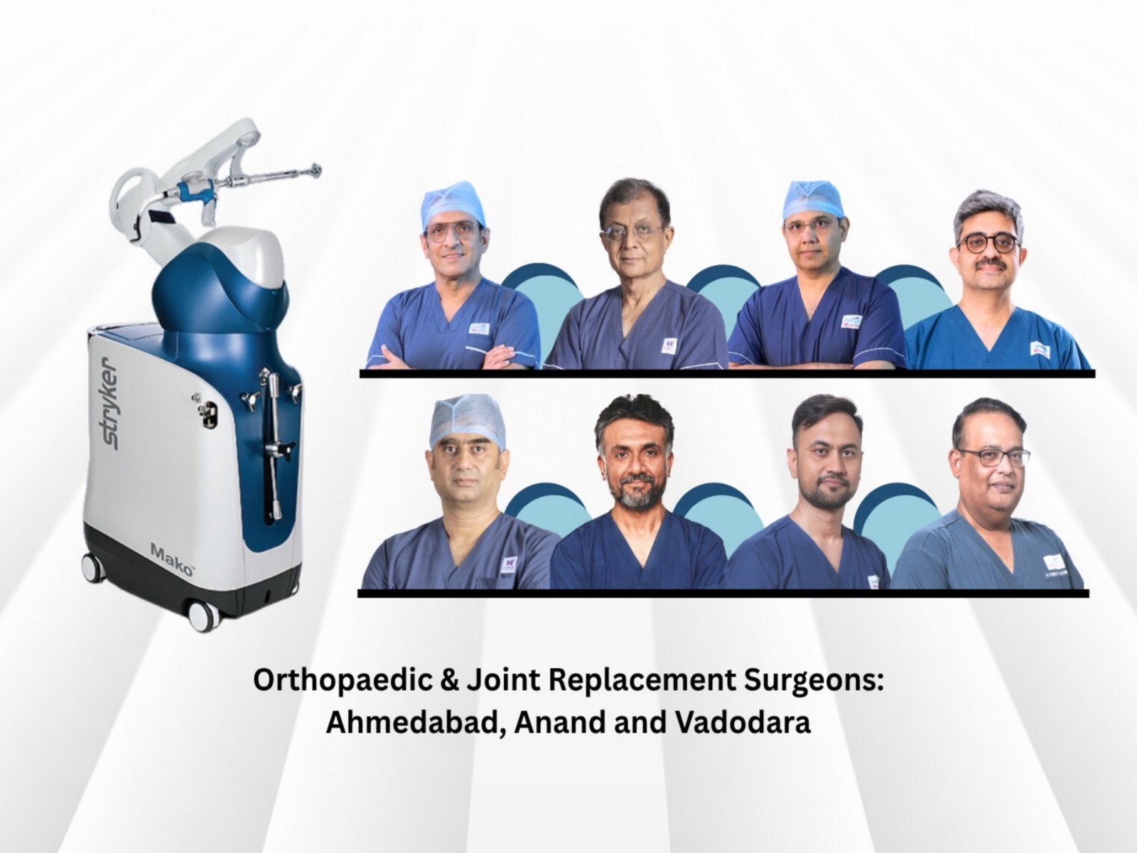 Orthopaedic and Joint Replacement Surgeons: Ahmedabad, Anand and Vadodara
