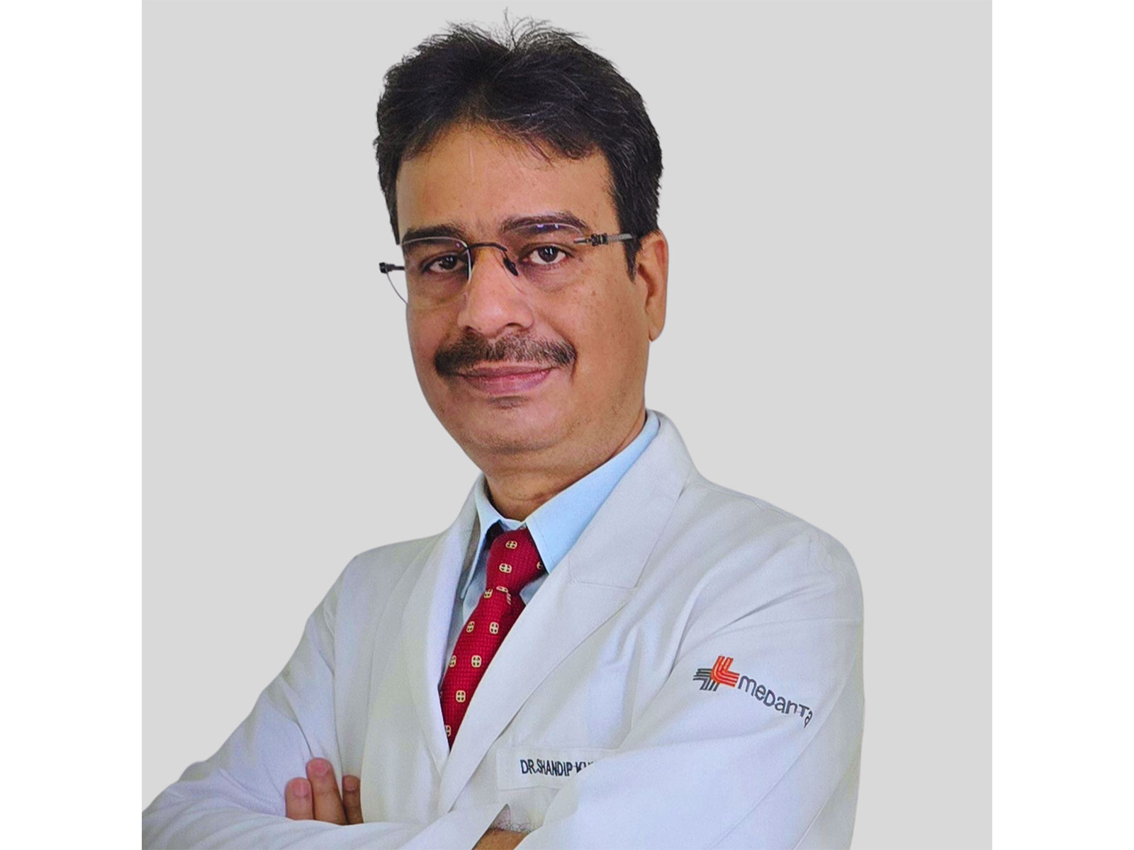 Dr Shandip Kumar Sinha, director of pediatric surgery and pediatric urology at Medanta - The Medicity in Gurugram (Photo/ANI)