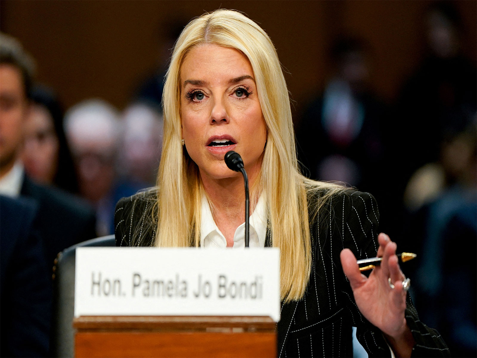 Former United States Attorney General Pam Bondi (Photo/Reuters)
