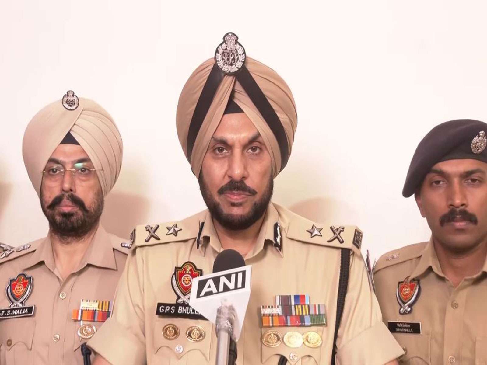 Amritsar Police Commissioner Gurpreet Singh Bhullar (Photo/ANI)