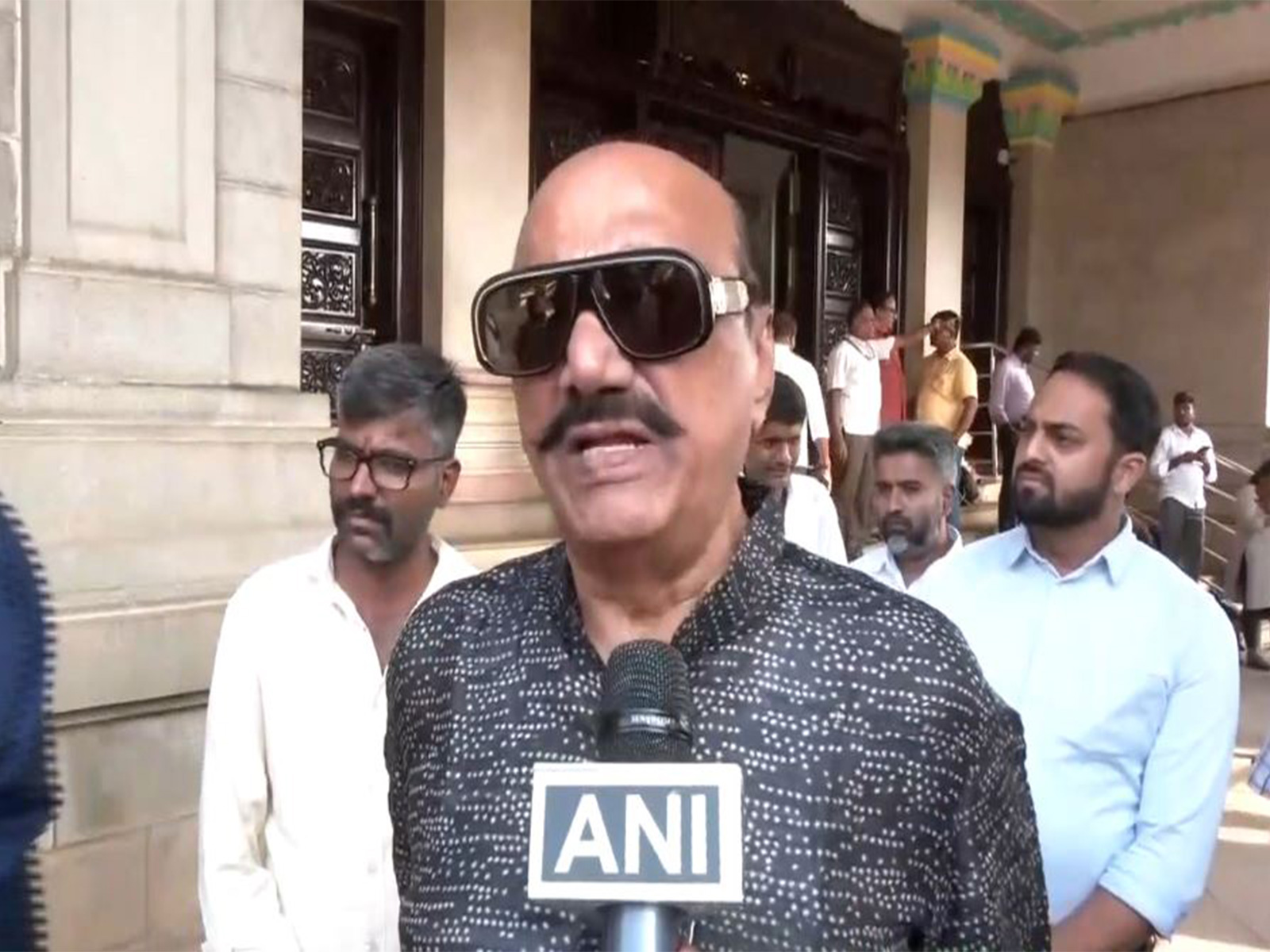 Congress MLA Ashok M Pattan (Photo/ANI)