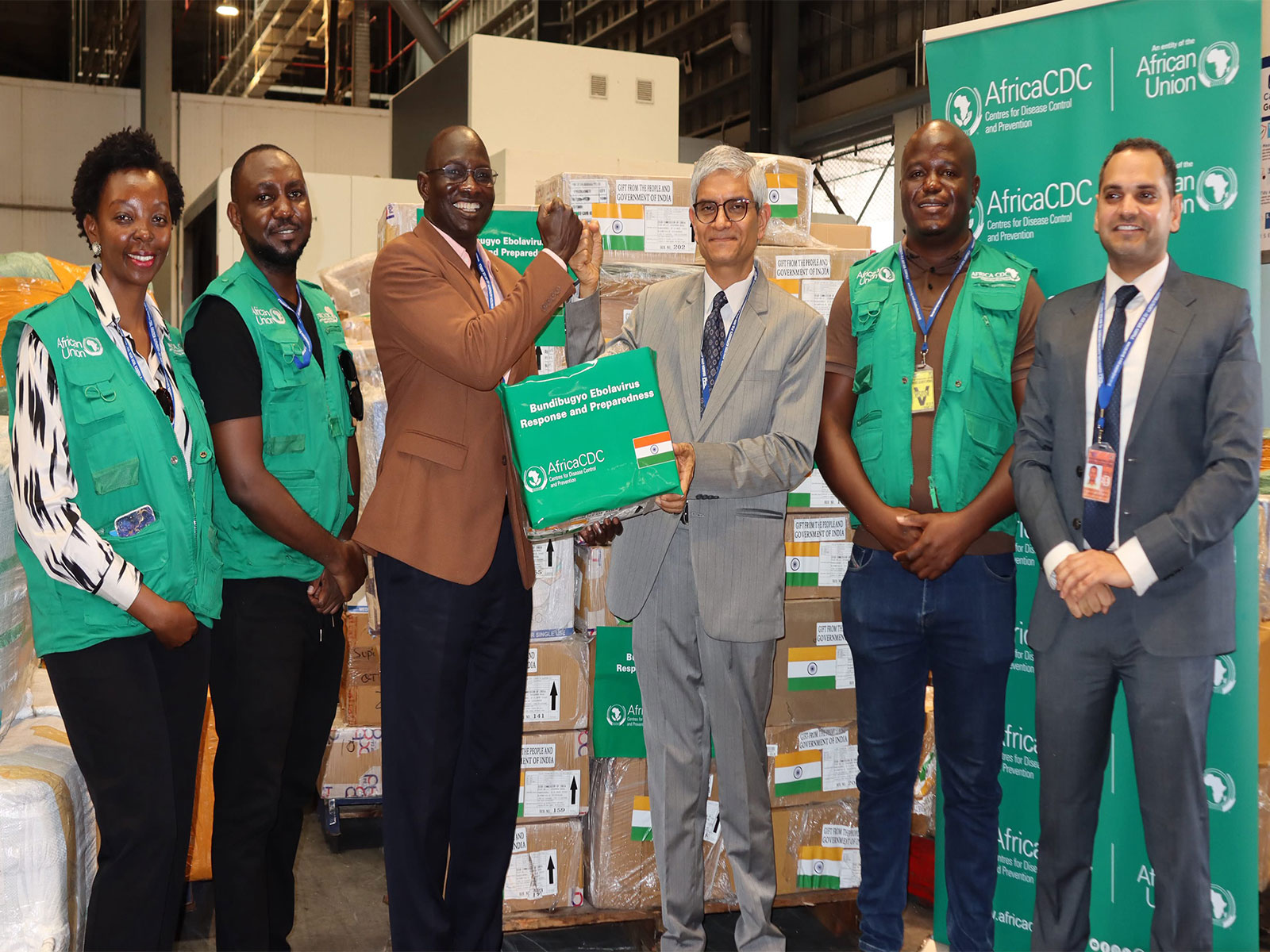 Emergency pharmaceutical supplies (Photo: XAfricaCDC)