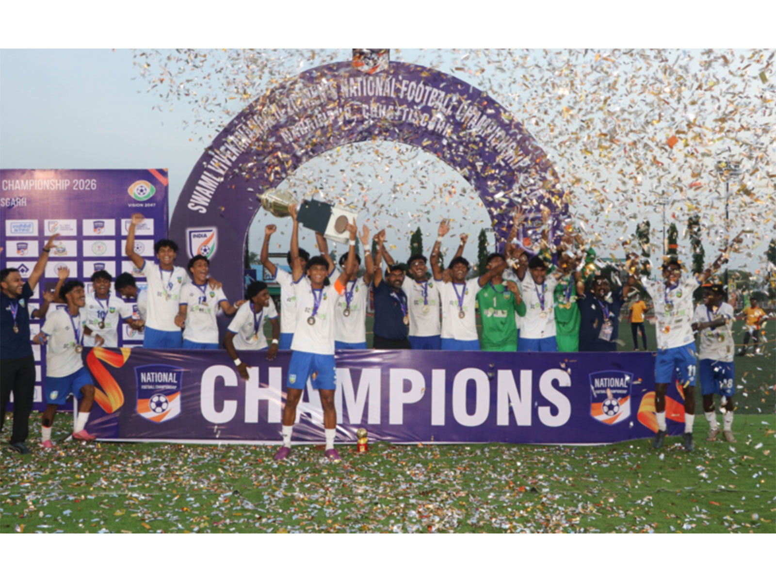 Kerala clinched Swami Vivekananda U20 Men's NFC title (Photo: AIFF)