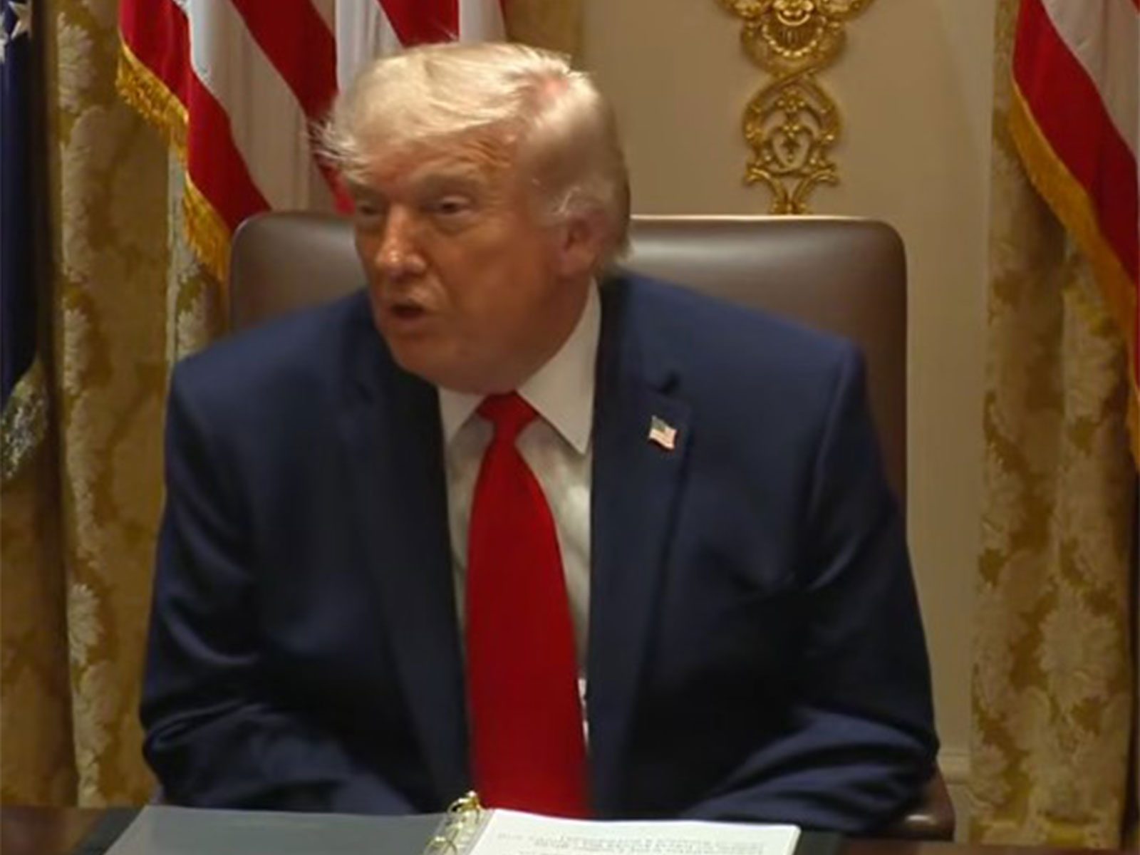  US President Donald Trump (Photo/Youtube of White House)
