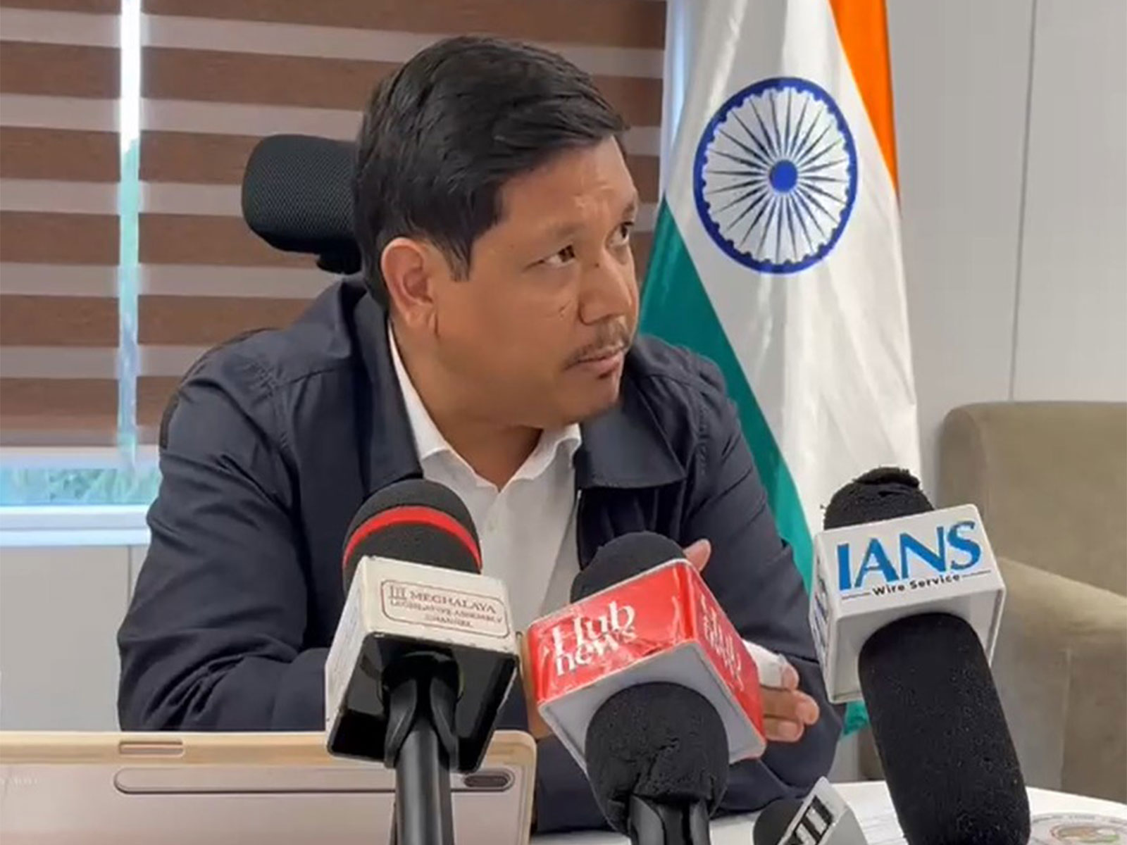 Meghalaya Chief Minister Conrad K Sangma (Photo/ANI)