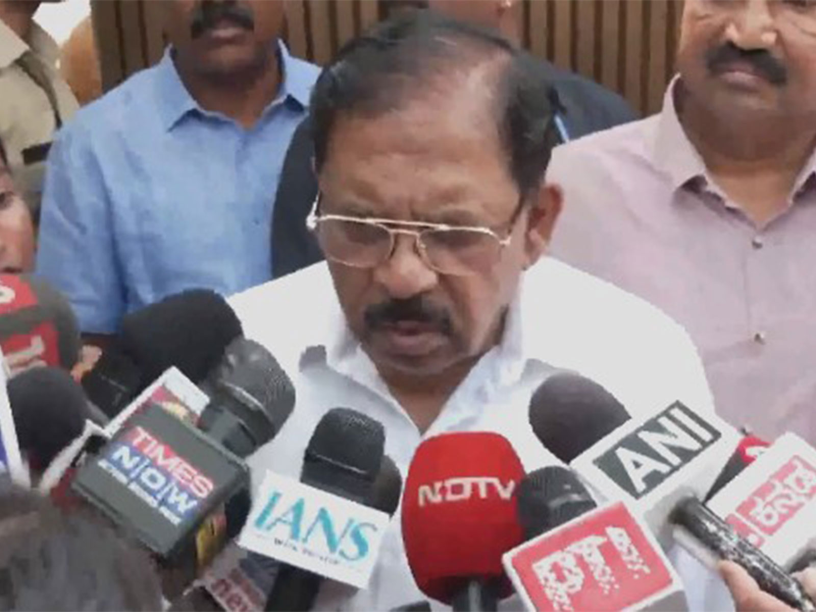 Karnataka Minister G Parameshwara (Photo/ANI)
