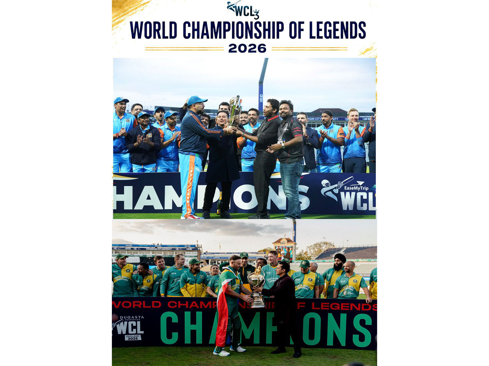 Season 3 of World Championship of Legends will be contested by seven teams. (Photo: WCL)