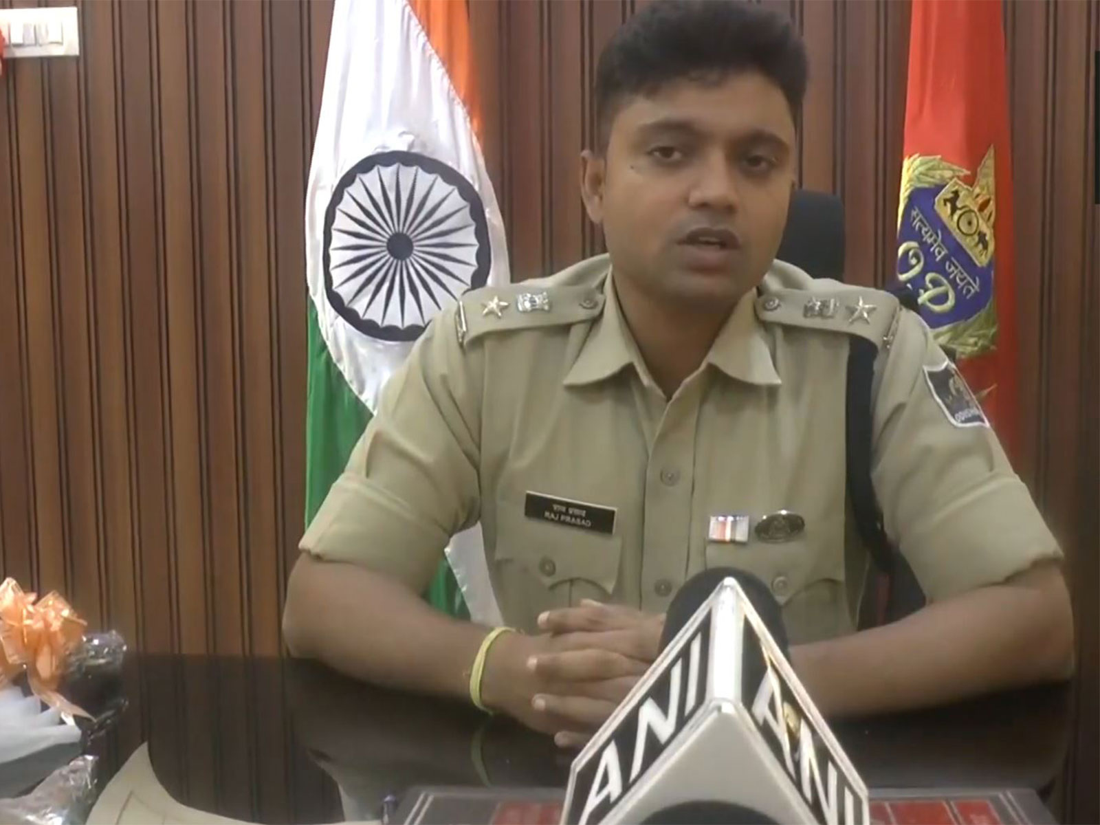  Superintendent of Police, Raj Prasad (Photo/ANI)
