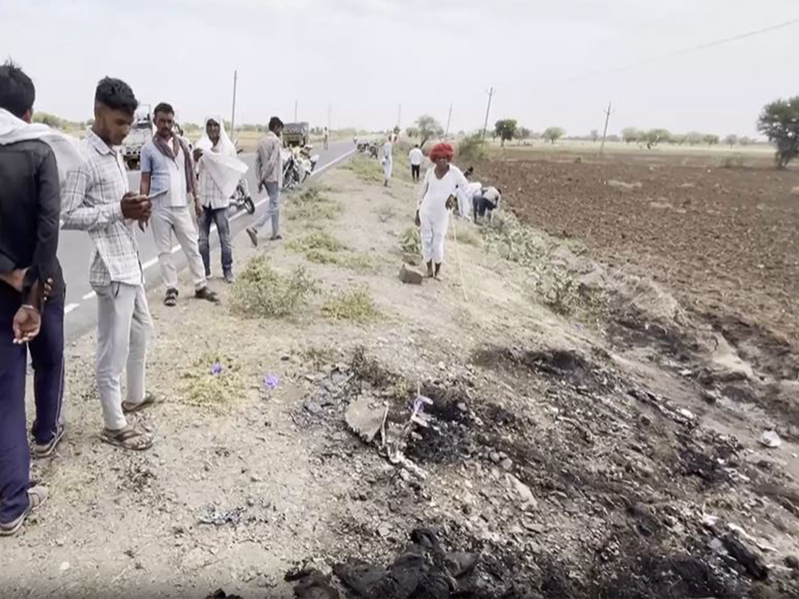 Visuals from the accident site (Photo/ANI)