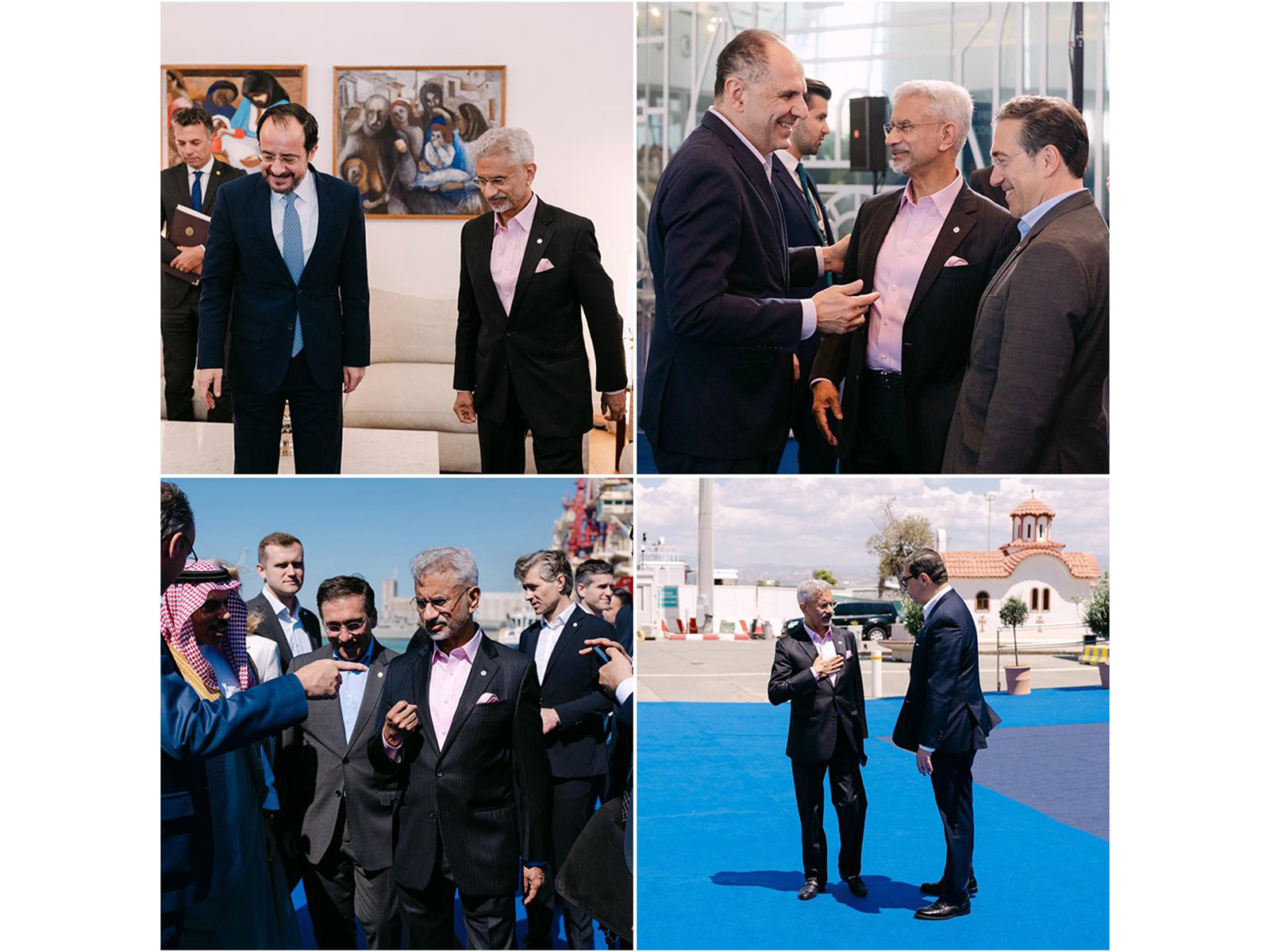 External Affairs Minister S Jaishankar at informal Gymnich meeting of the EU Foreign Affairs Ministers (Photo: X@DrSJaishankar)