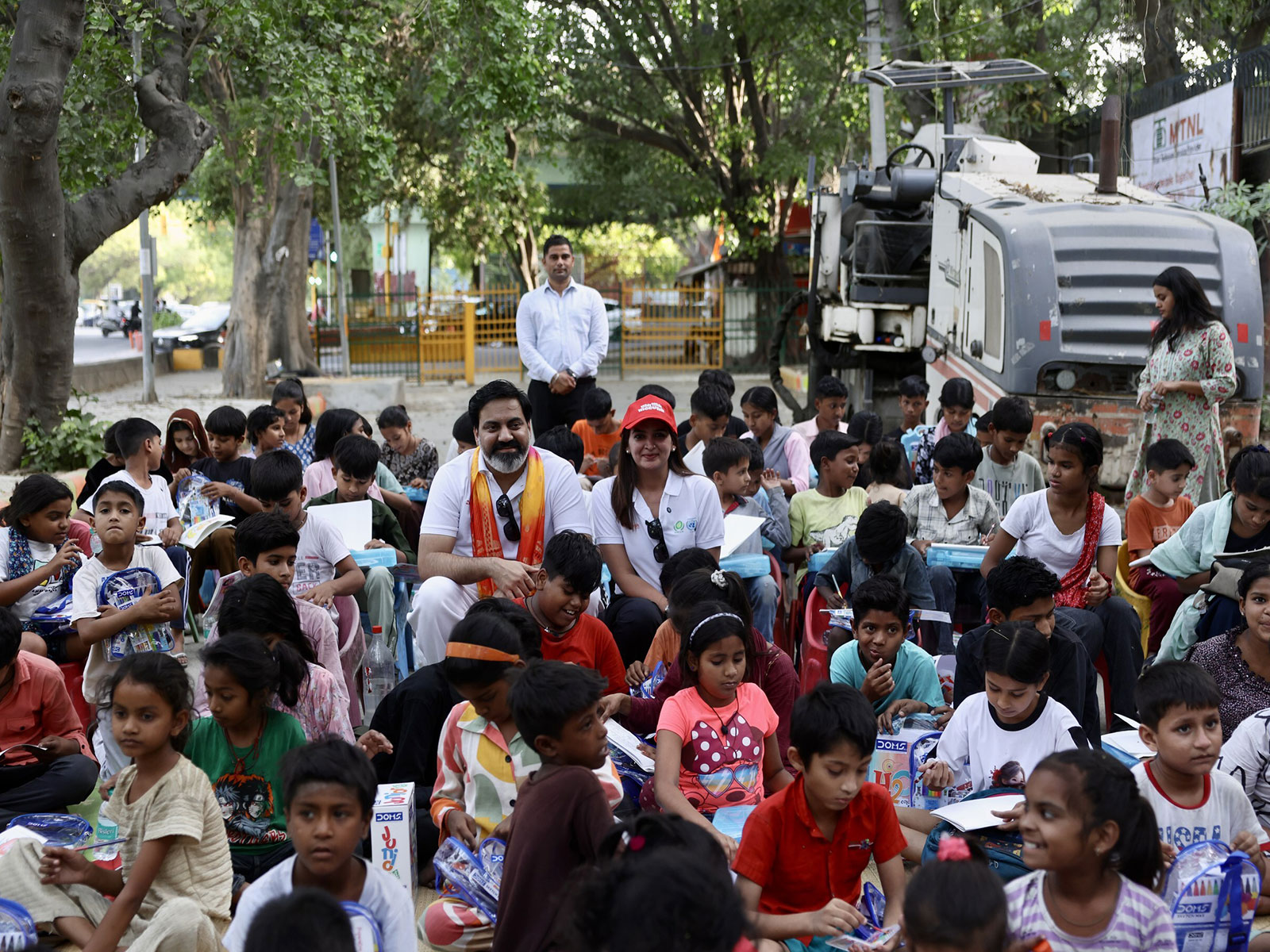 Food distribution drive led by Zappfresh in collaboration with Beti Foundation and UN IIMSAM on the occasion of World Hunger Day