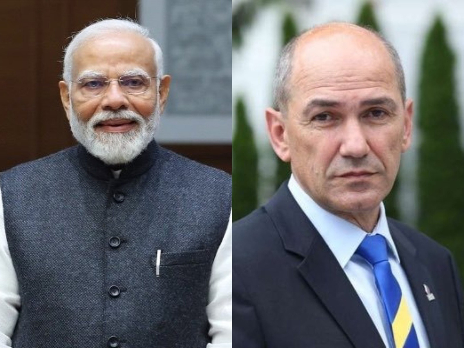 PM Modi and PM of Slovenia Janez Jansa (Photo/X@narendramodi,@JJansaSDS)