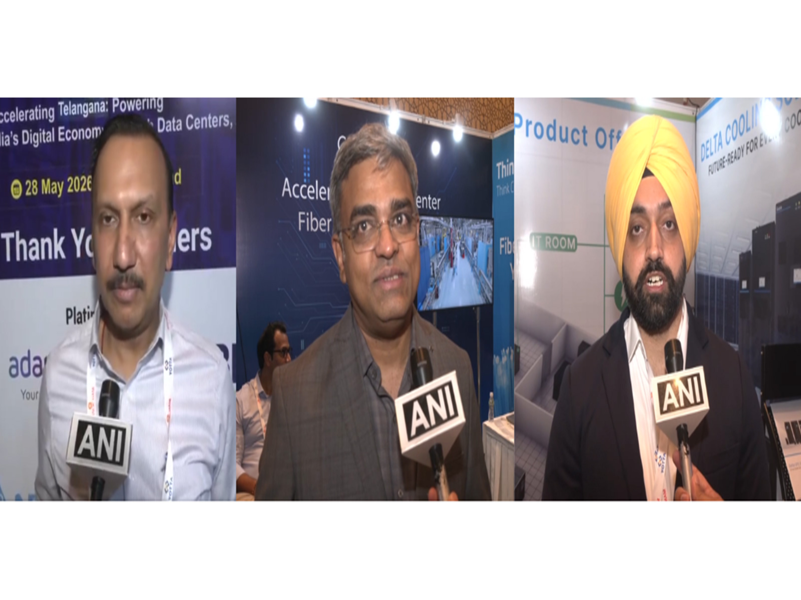 Navin Mittal; Priyesh Sankaran; Tarlok Singh (Photo/ANI)