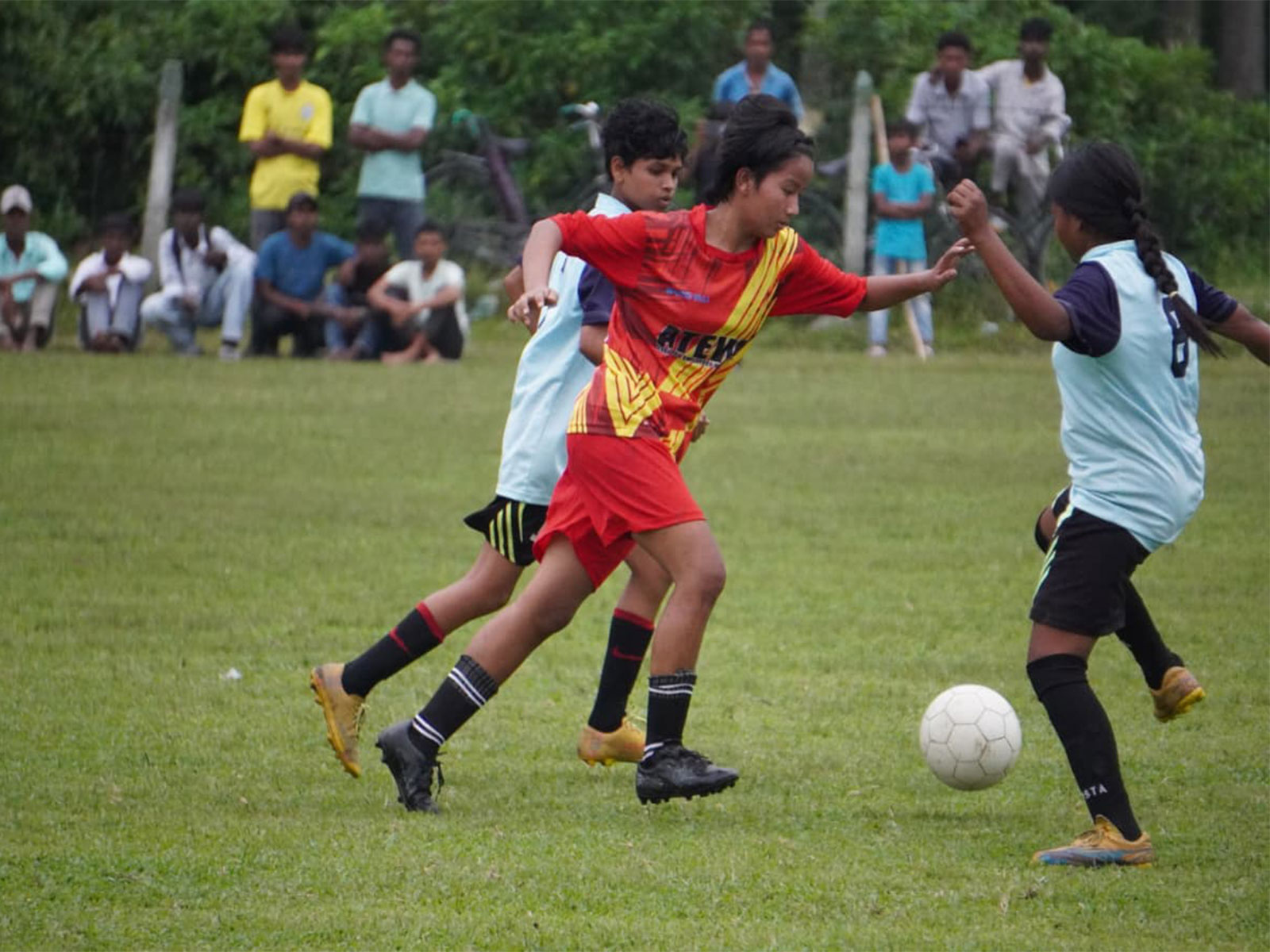 Young starts in action during Udaan Under-20 Border Football Championship (Image: Udaan Under-20)