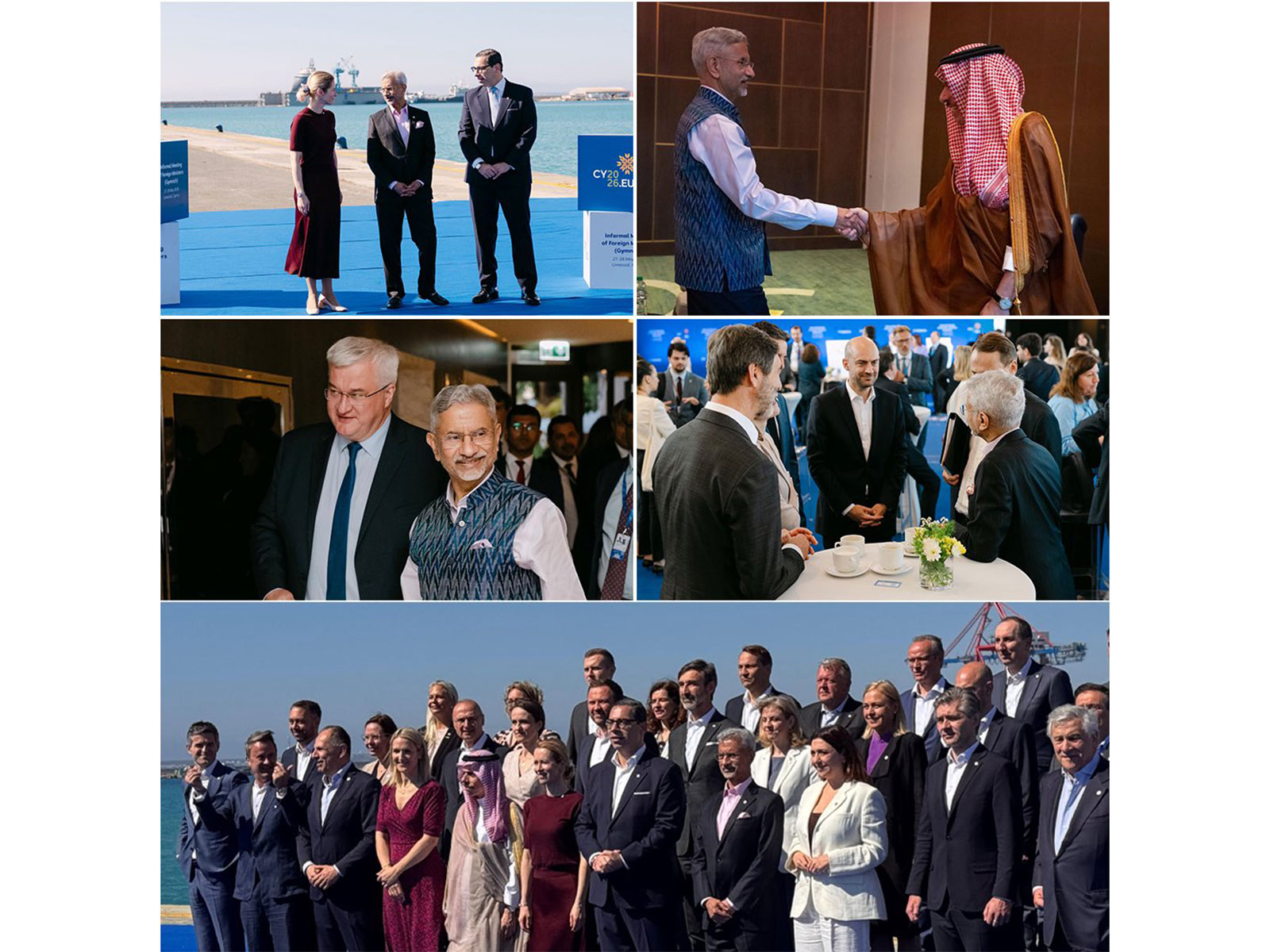 External Affairs Minister S Jaishankar at informal Gymnich meeting of the EU Foreign Affairs Ministers (Photo: X@DrSJaishankar)