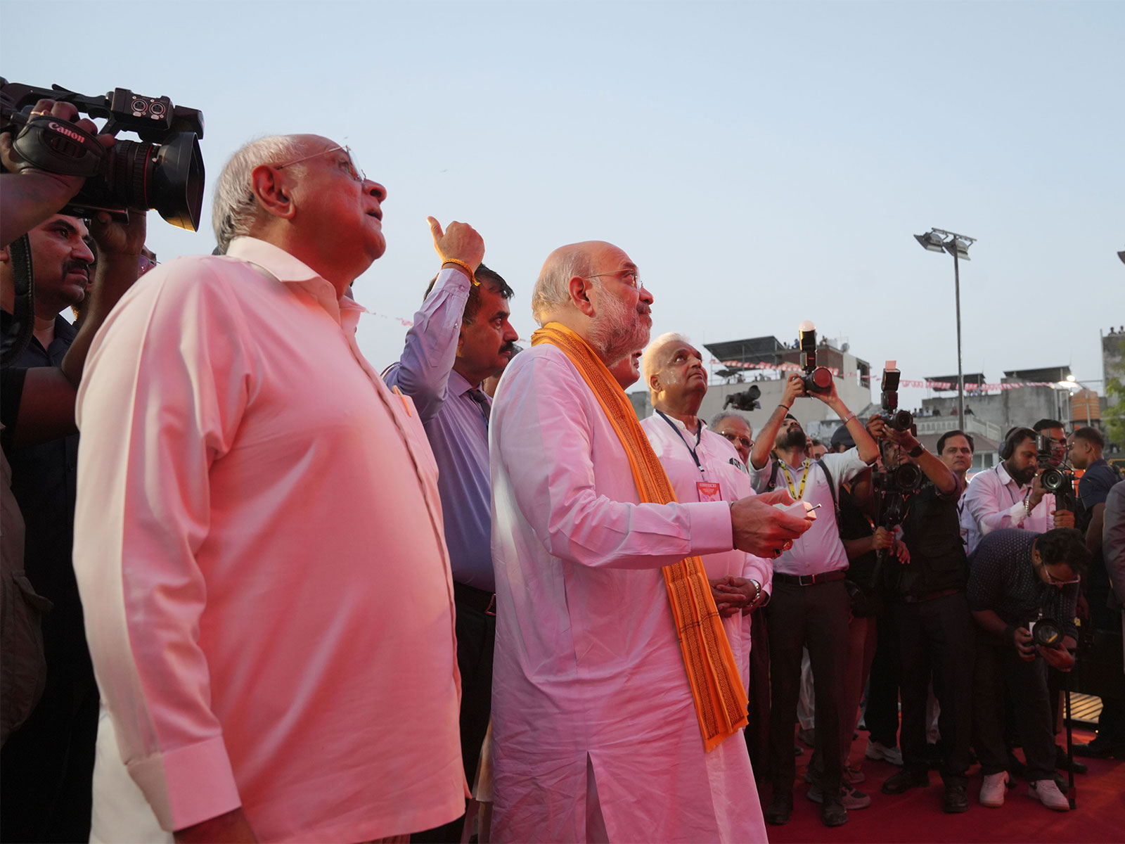Union Home Minister Amit Shah inaugurates 84 development at Gandhinagar (Photo/GujaratCMO)