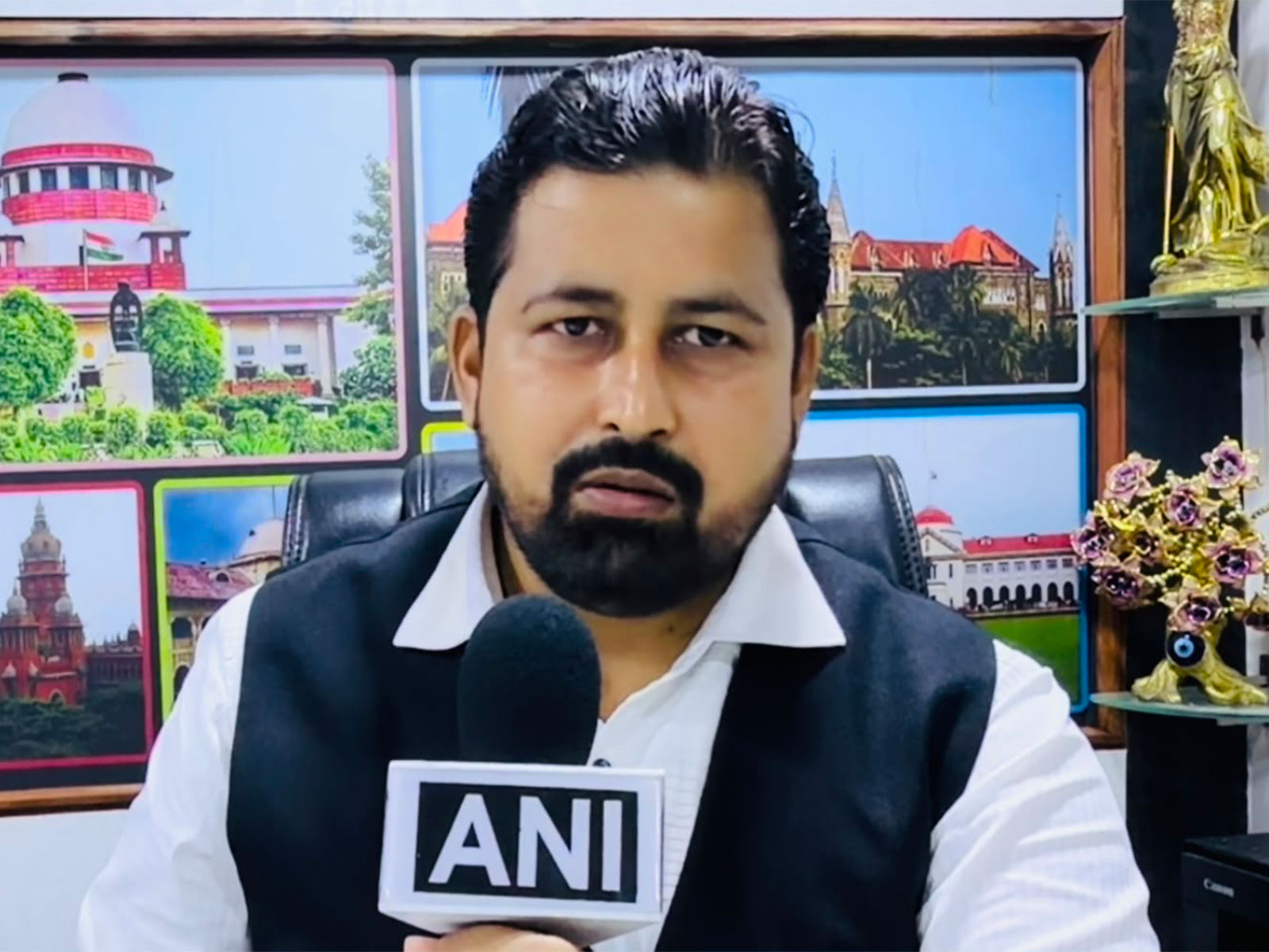 Puja Entertainment advocate V K Dubey (Photo/ANI)