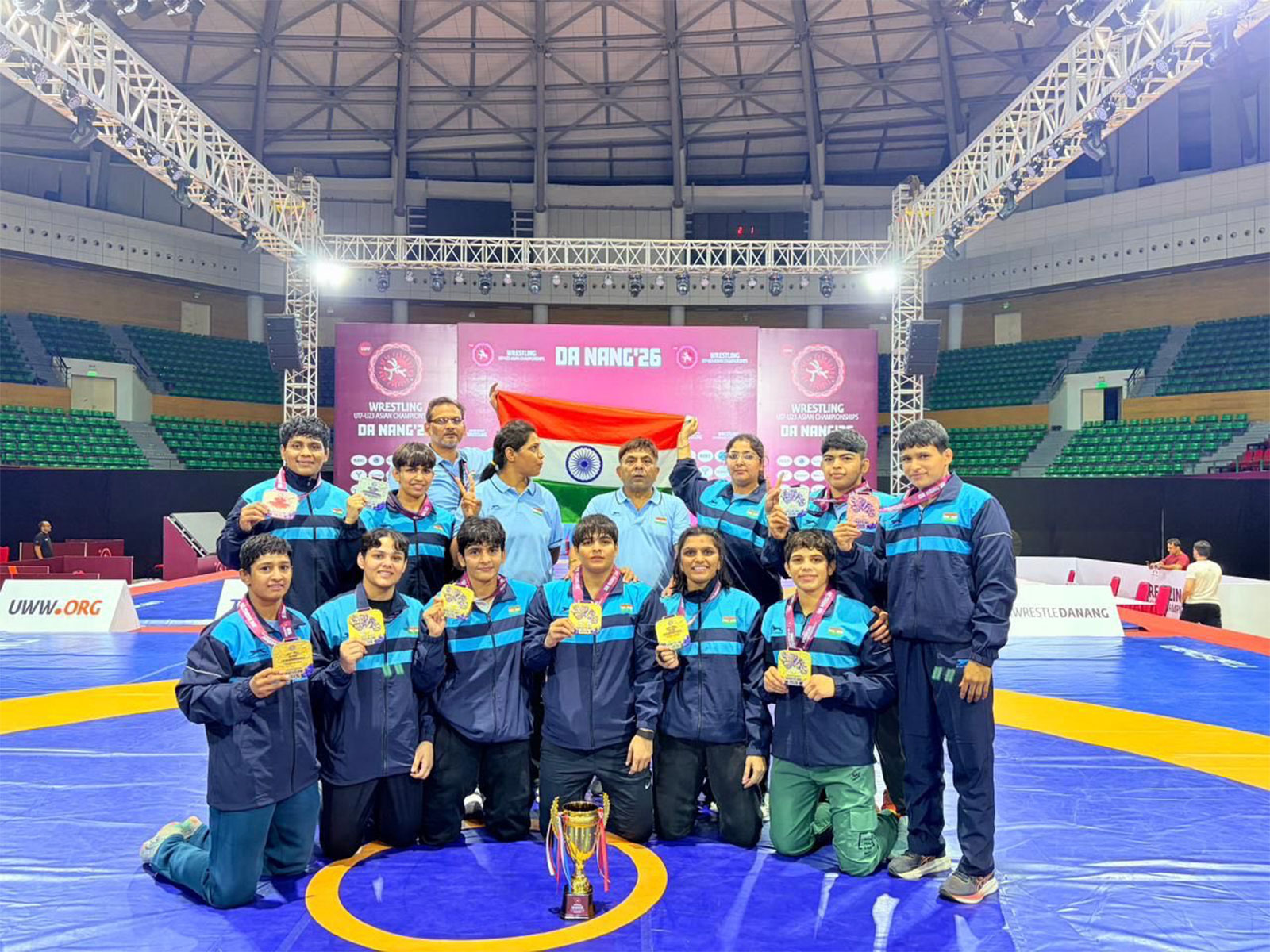 Kiren Rijiju hails India wrestlers after U23 Asian Championships campaign (Photo: X/@KirenRijiju)