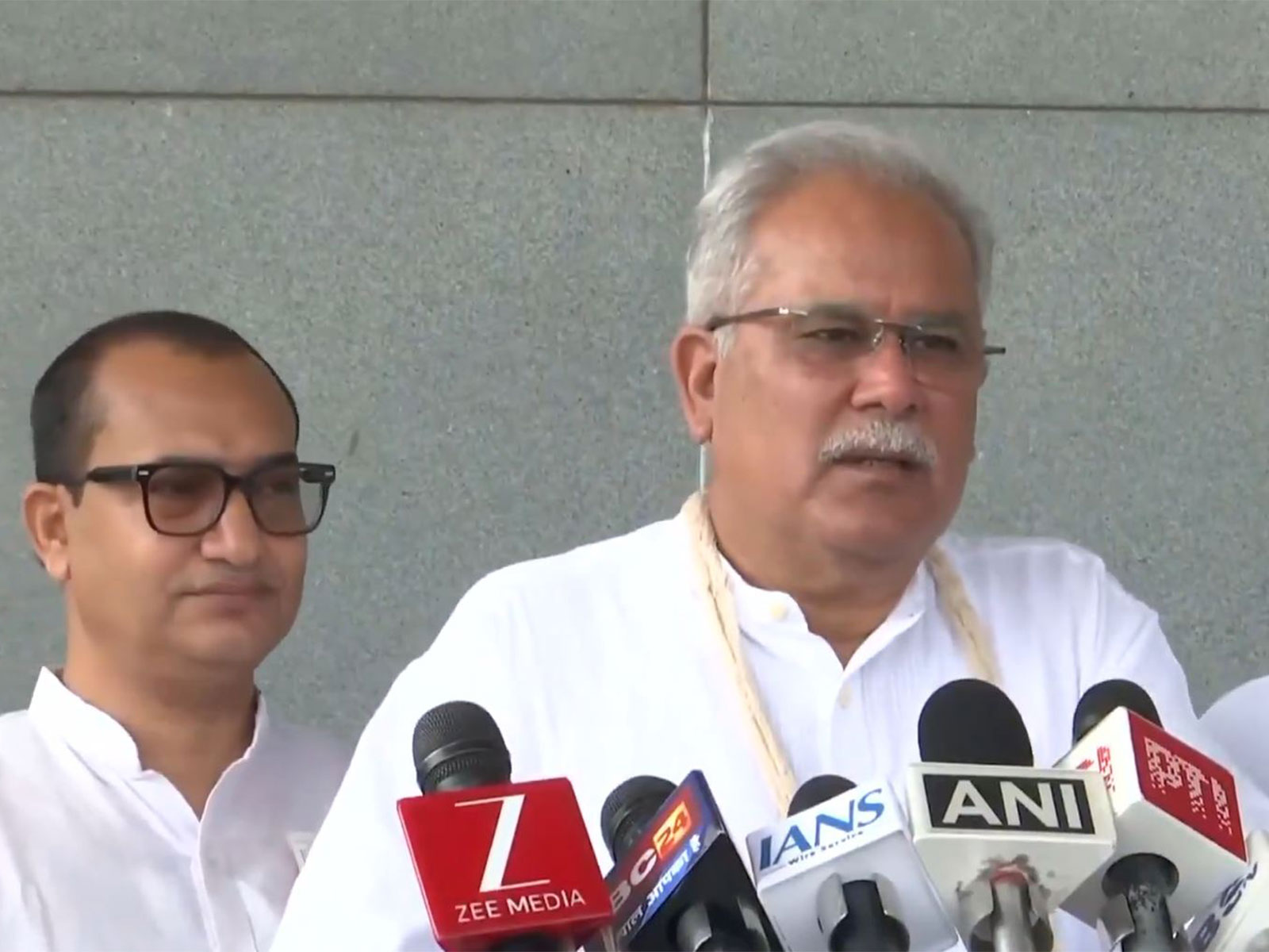 Former Chhattisgarh Chief Minister and senior Congress leader Bhupesh Baghel (Photo/ANI)