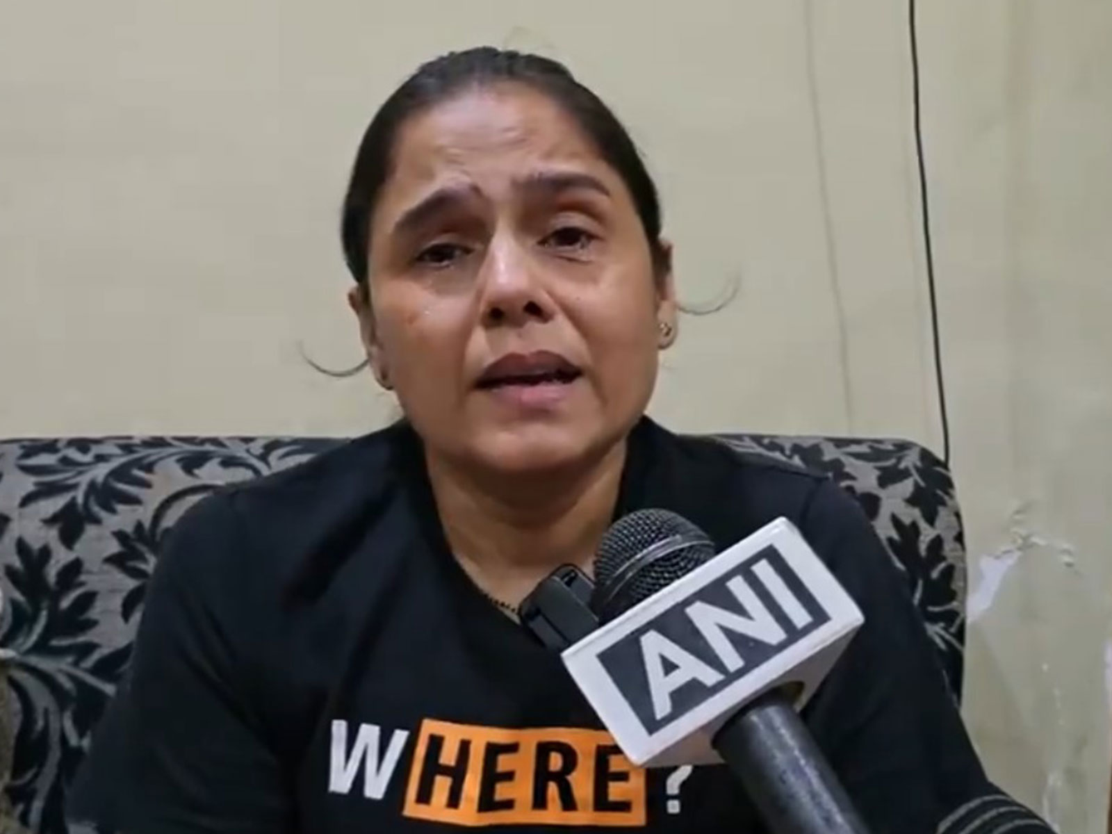 Snehal, Aunt of 22-year-old Indian student Vidhi Megha, killed in Canada (Photo/ANI)