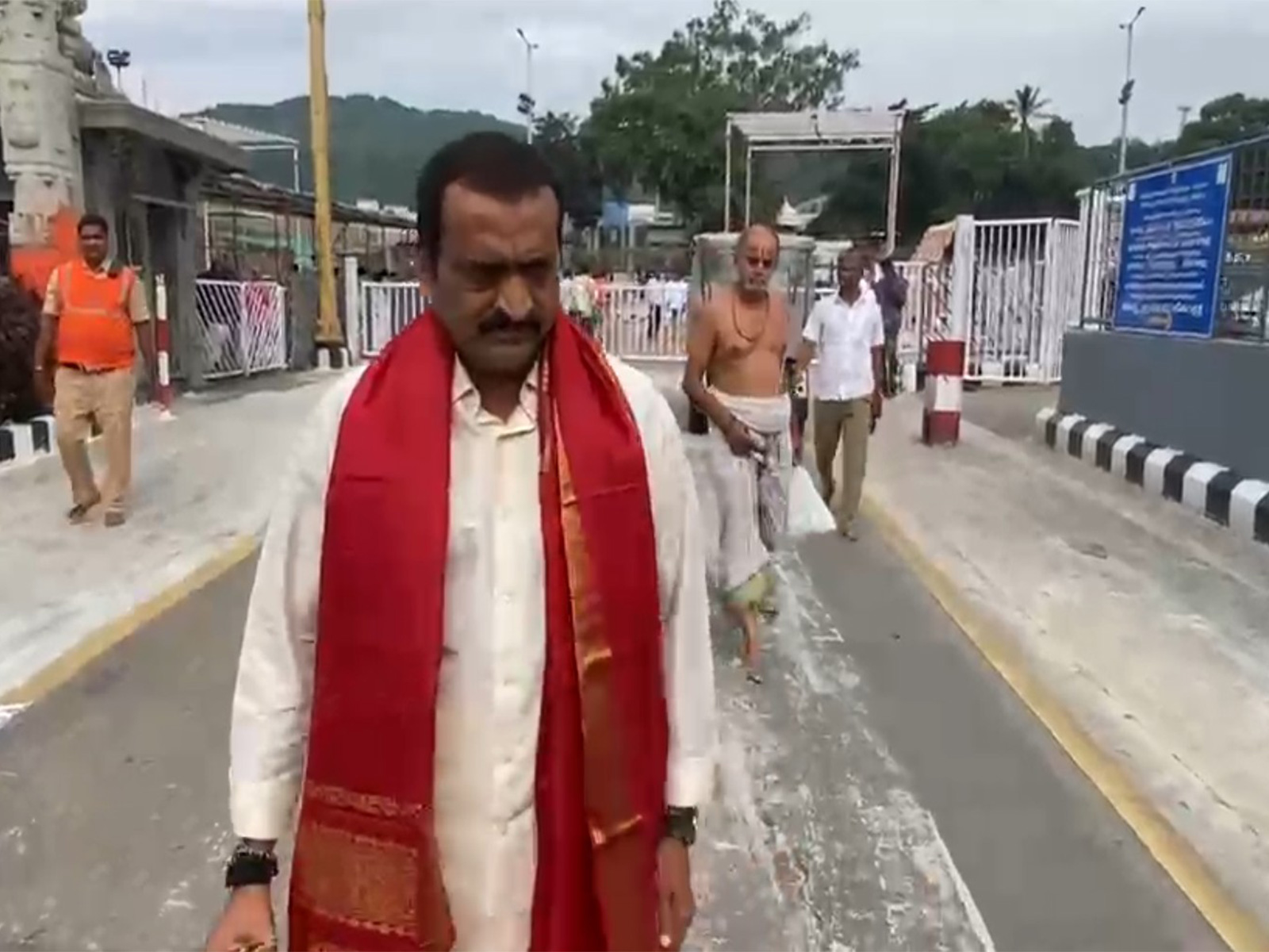 Telugu actor and producer Bandla Ganesh (Photo/ANI)
