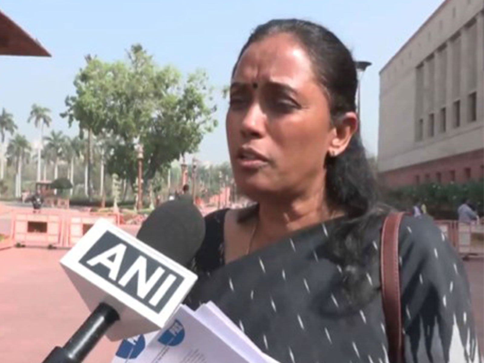 Congress MP Jyothimani (File Photo/ANI)