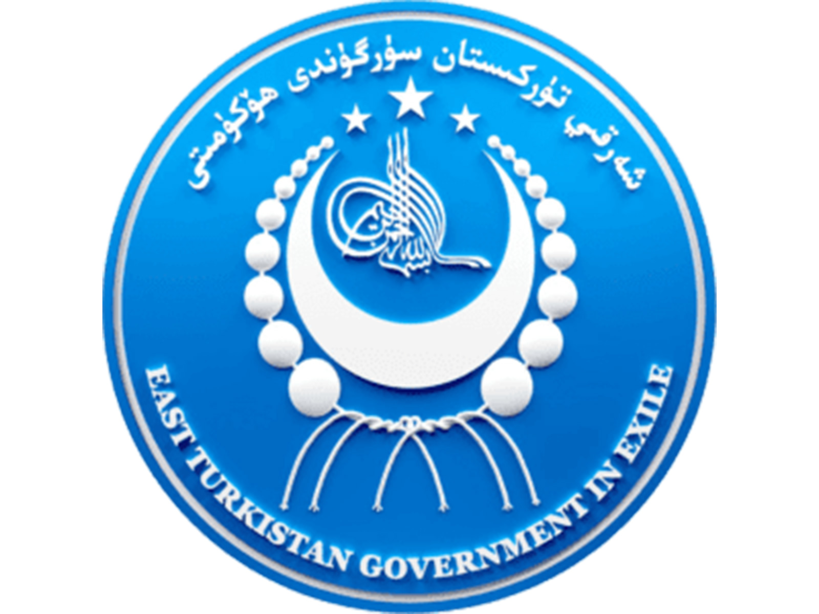 East Turkistan Government-in-Exile official logo (Photo/X/@ETExileGov)