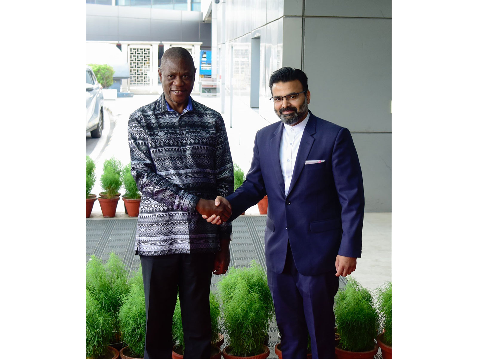 South African Deputy President arrives in India for 6-day visit (Photo/X@MEAIndia)