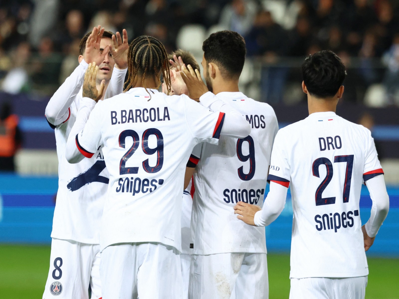 PSG team players (Photo: Reuters)