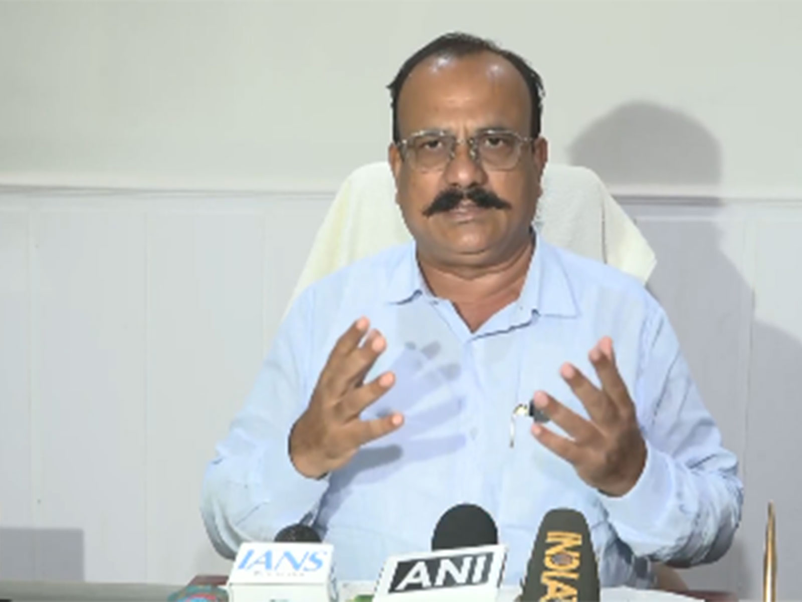 MPCC President Harshvardhan Sakpal (Photo/ANI)