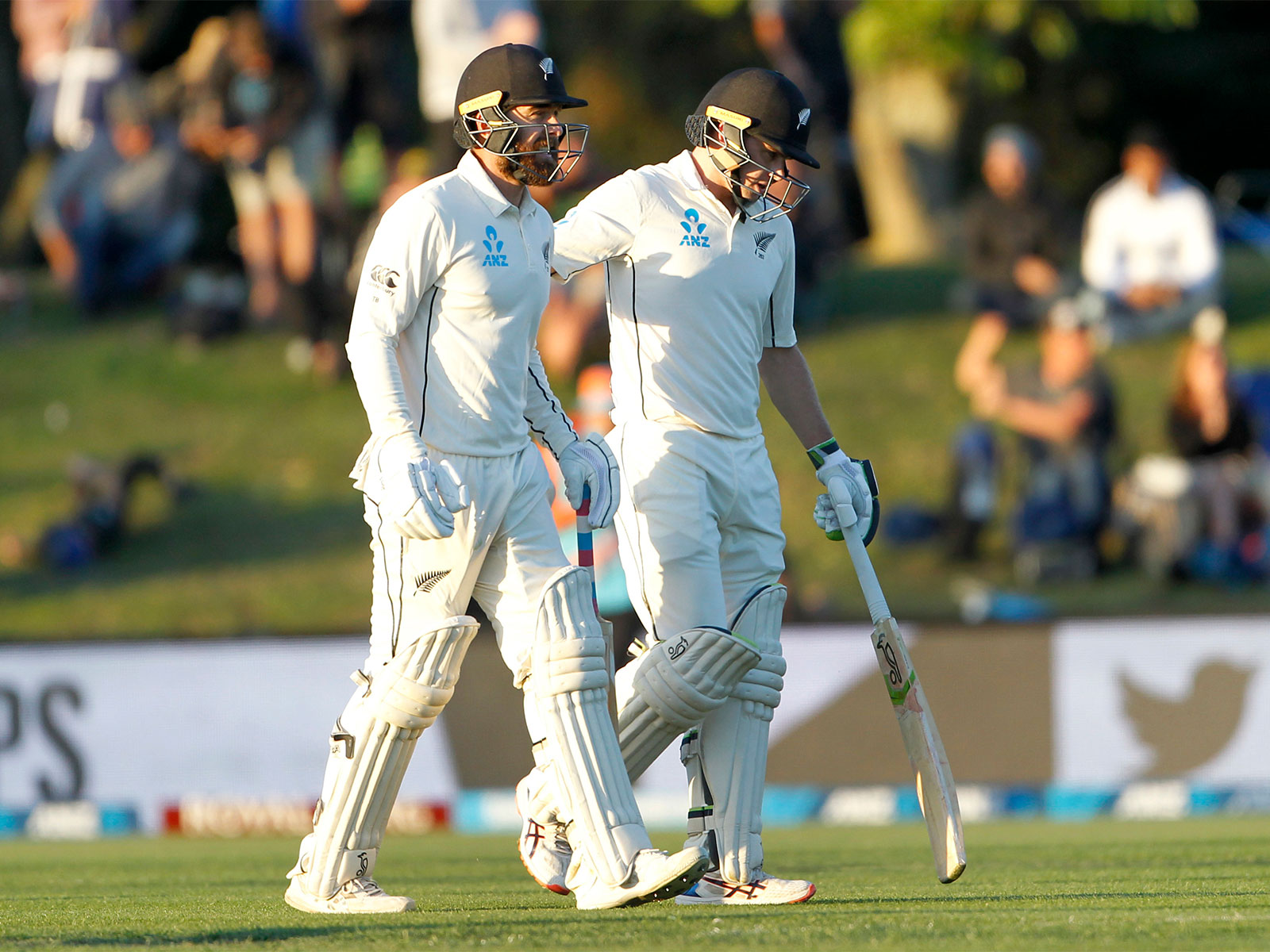 New Zealand's Tom Latham (right) and Tom Blundell (left) (Photo: ANI)