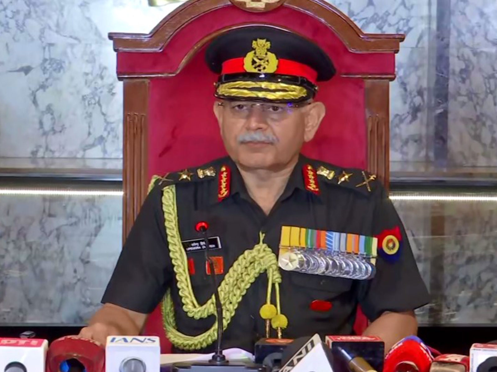 Chief of Army Staff General Upendra Dwivedi (Photo/ANI)