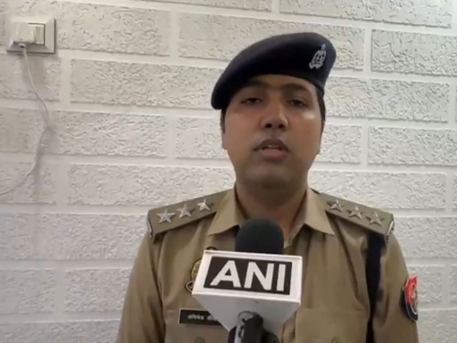  Indirapuram ACP Abhishek Srivastava (Photo/ANI)