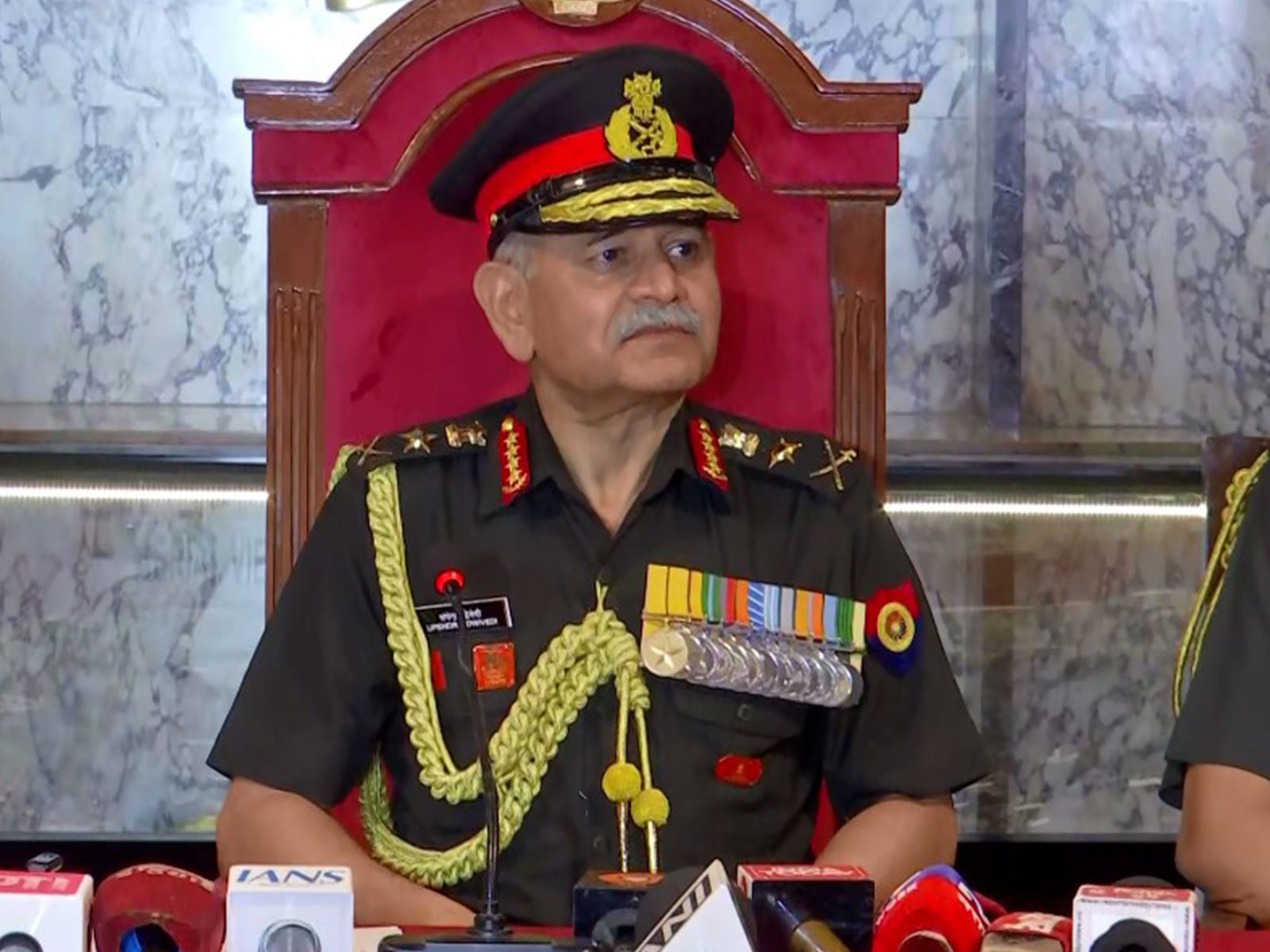 Chief of Army Staff General Upendra Dwivedi (Photo/ANI) 