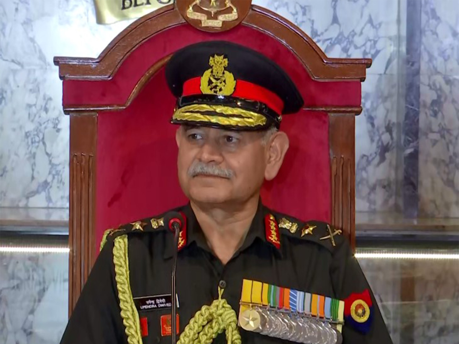 Chief of Army Staff General Upendra Dwivedi (Photo/ANI) 