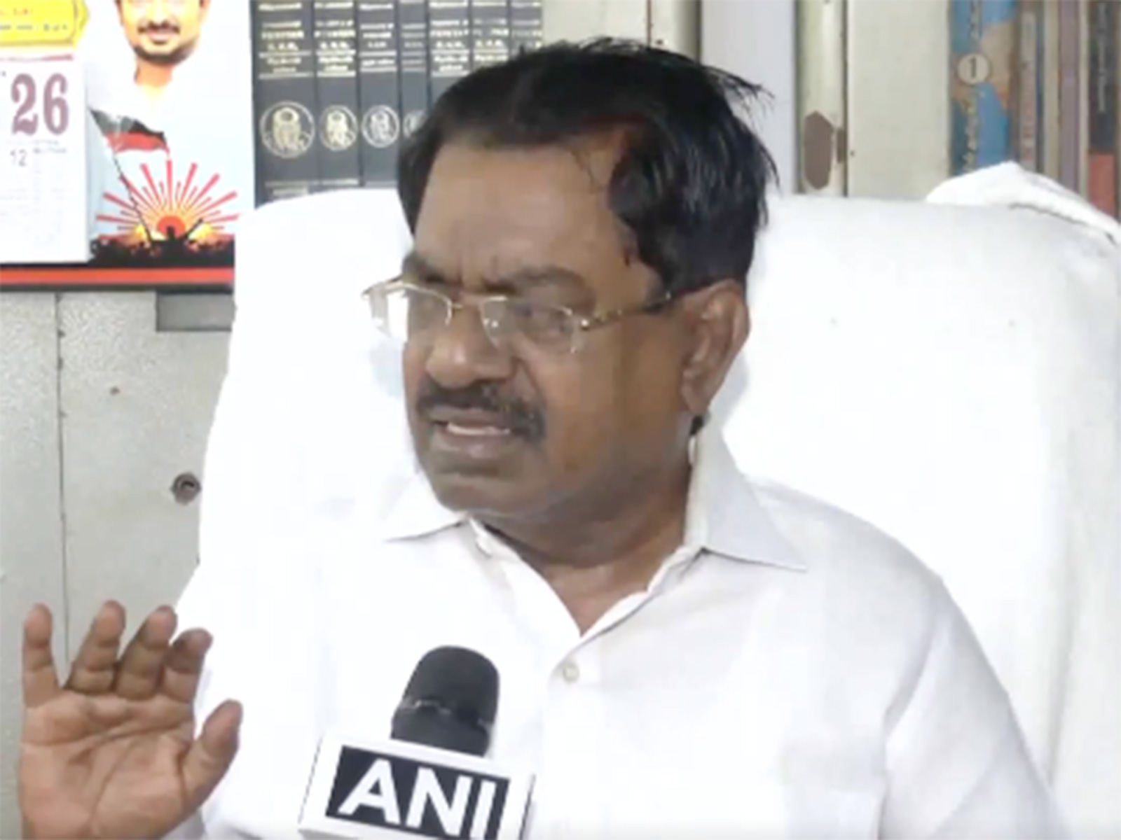 DMK spokesperson TKS Elangovan (Photo/ANI)
