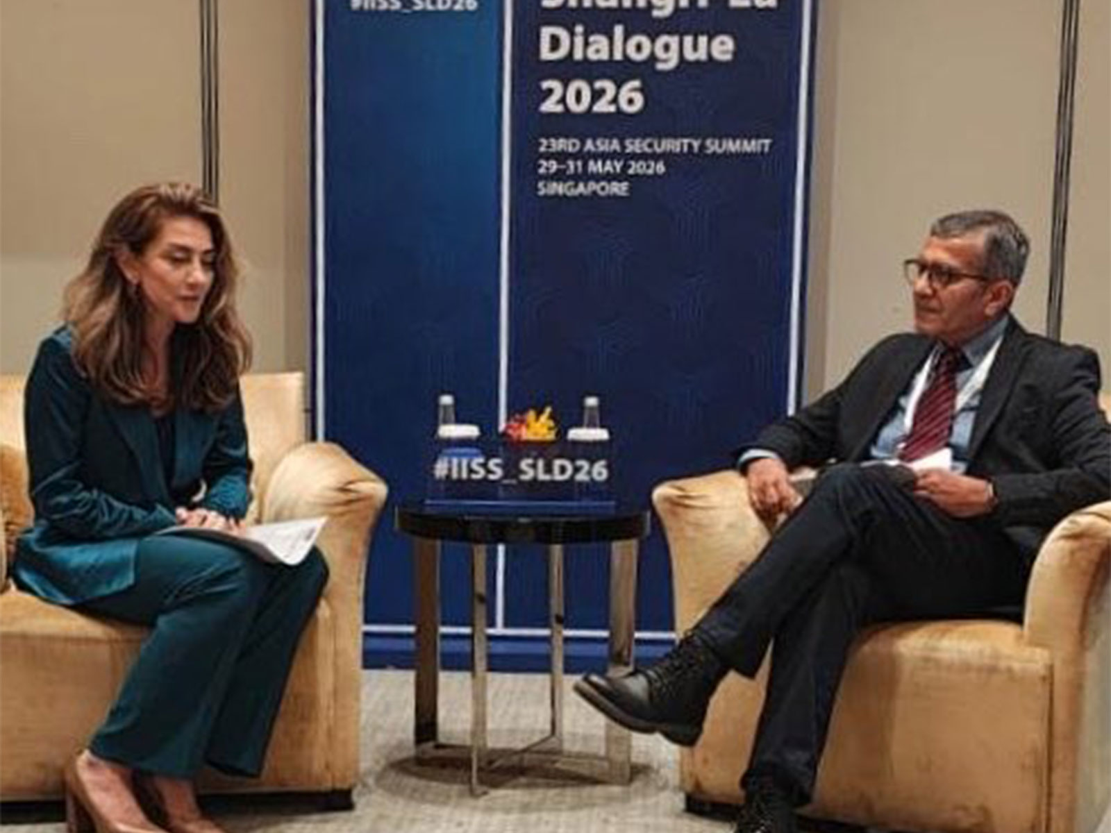 Defence Secretary Rajesh Kumar Singh meets Netherlands Defence Minister Dilan Yesilgoz-Zegerius (Photo/X/@SpokespersonMoD)